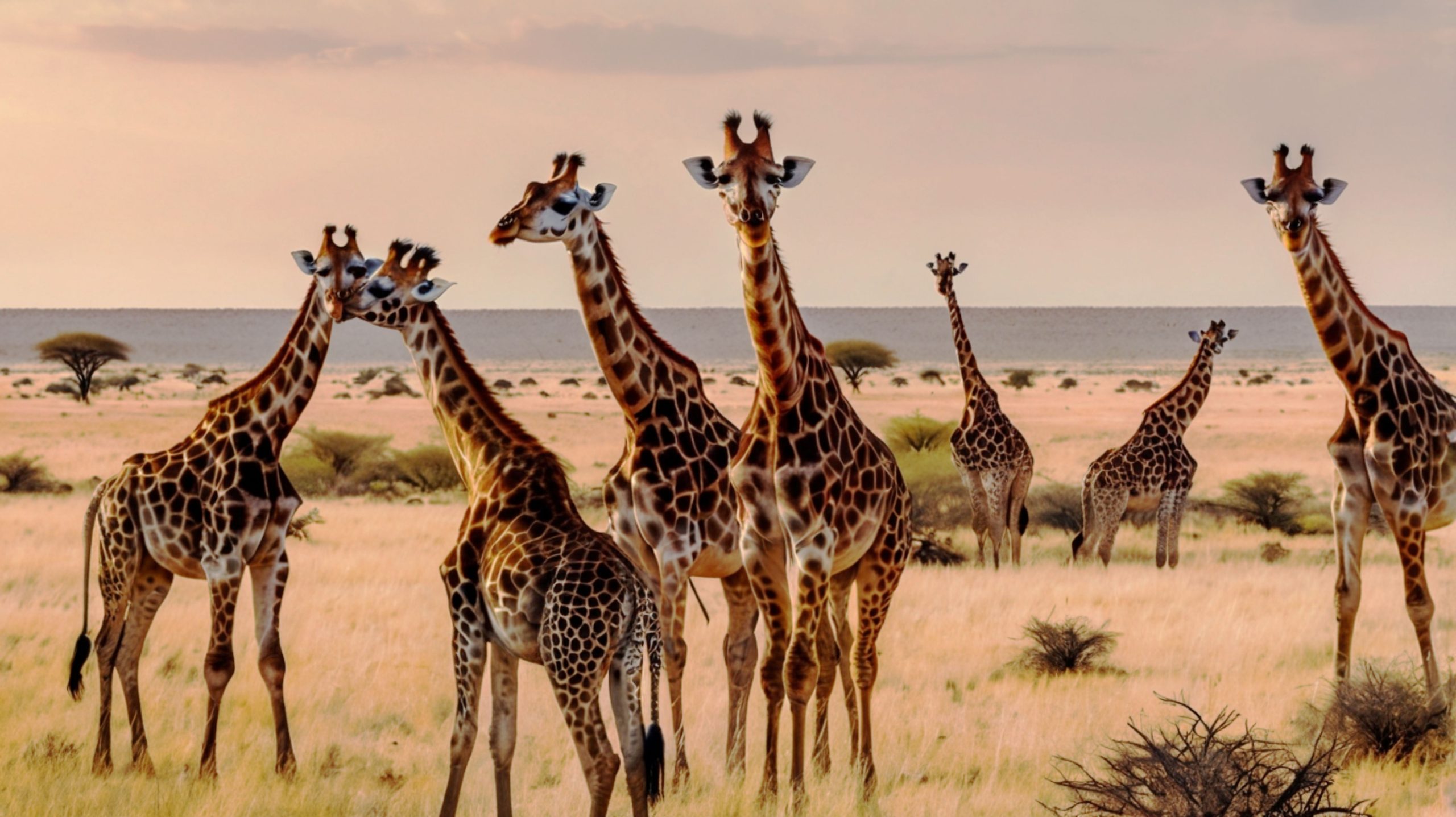 Giraffes que pronto estarán en la lista de especies en peligro de extinción: los funcionarios de la vida silvestre de los Estados Unidos profundamente preocupados