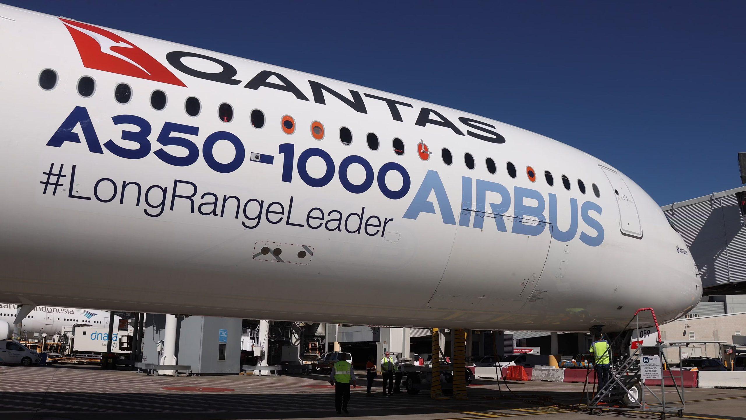 Qantas Project Sunrise Airbus A350s tendrá sistemas Panasonic Astrova Ife