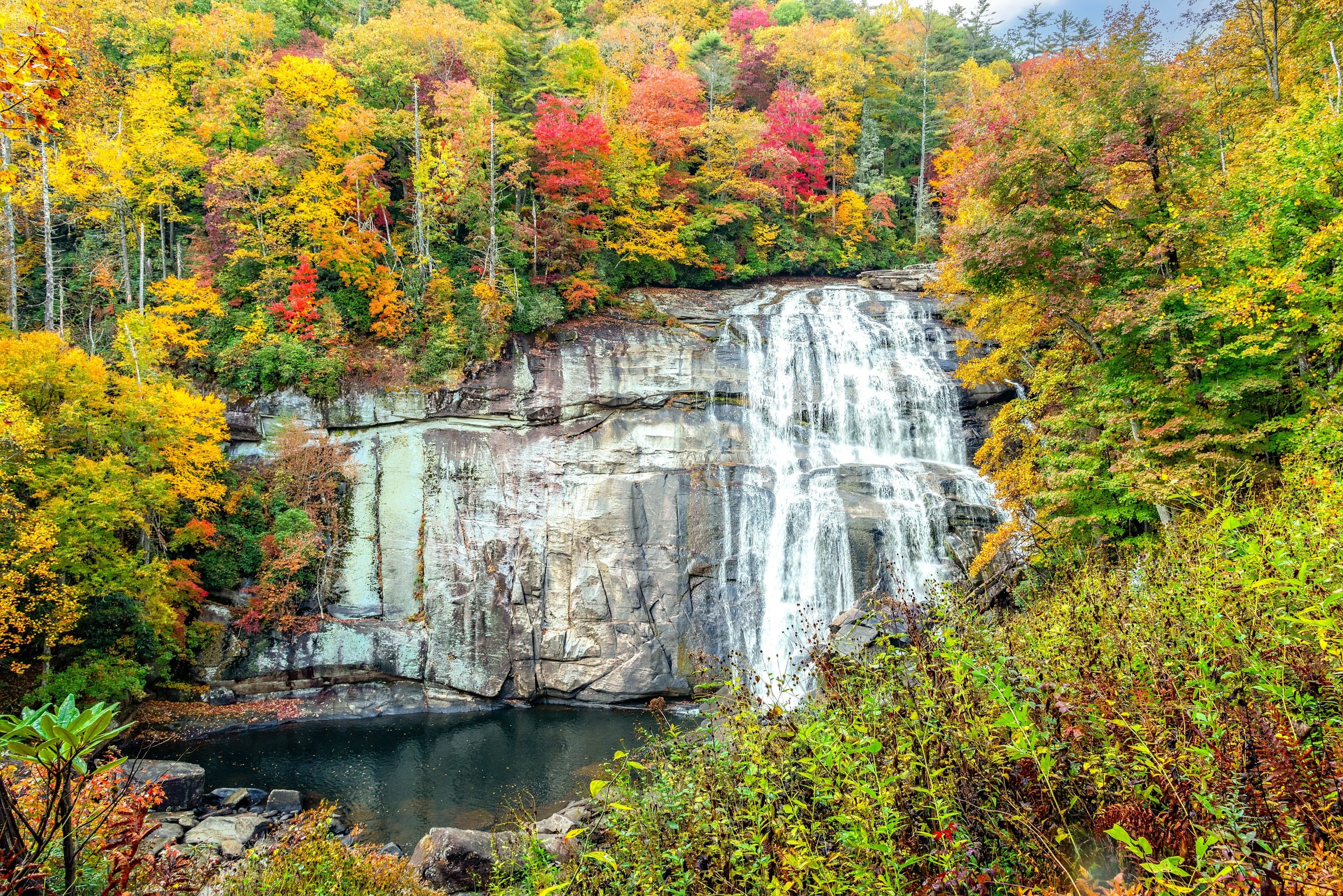 Skip Asheville para esta cênica cidade cênica de montanha Blue Ridge
