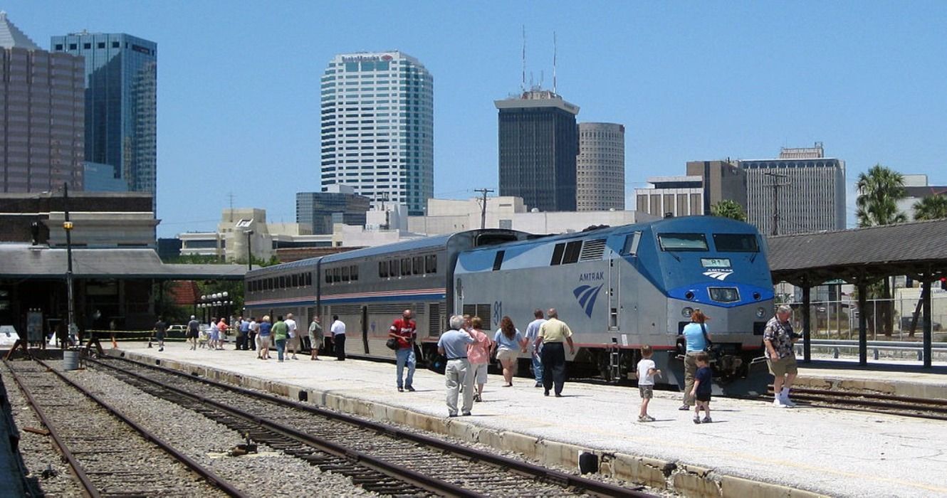 Las principales ciudades que aún no usan amtrak