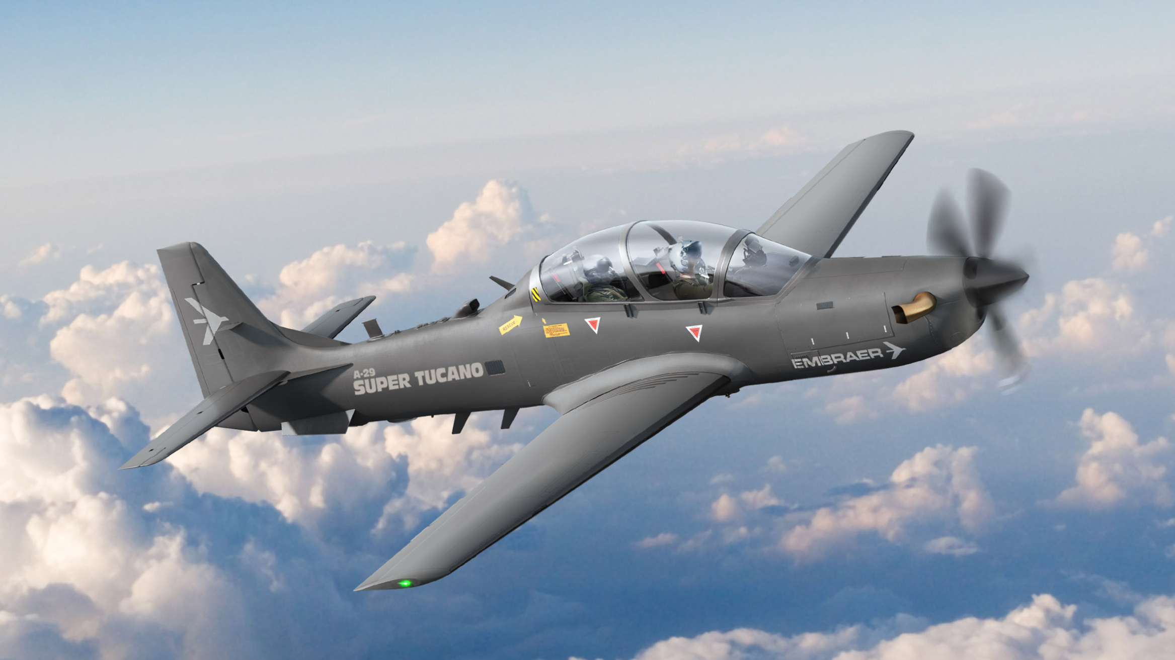 Embraer grandit en Afrique avec la vente de 4 A-29 Super Tucano Light Attack et Advanced Trainer Aircraft