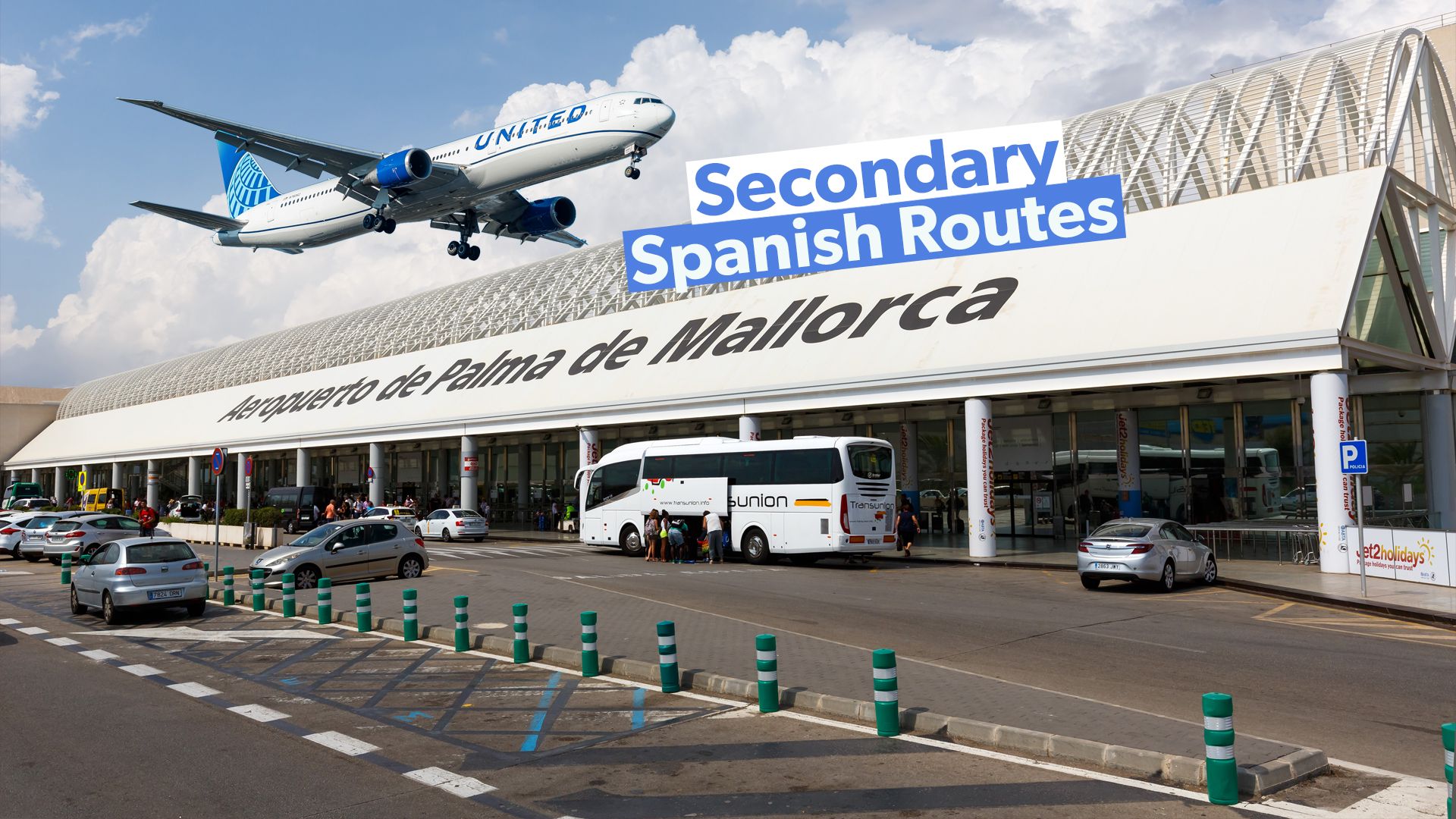 I voli di Malaga e Maiorca della United Airlines nel 2025: cosa sapere