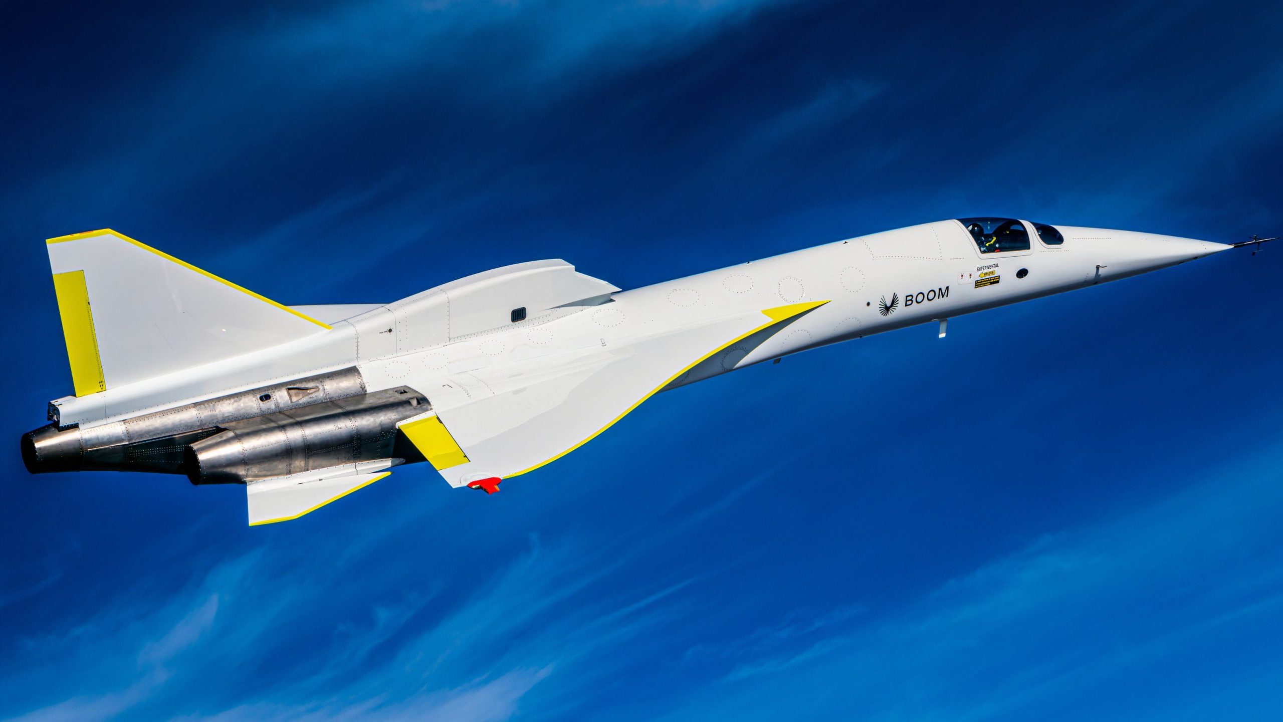 Boom SuperSonic completa o xb-1 5º voo com velocidades de mach 0,69