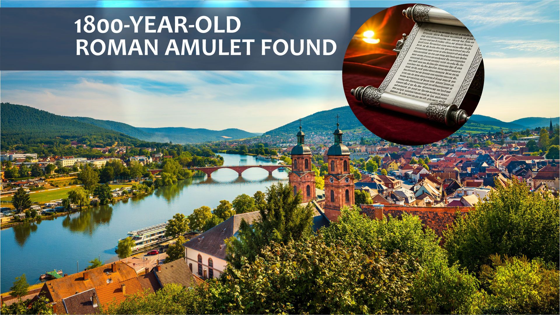 Une amulette romaine de 1 800 ans trouvée en Allemagne contenait un secret surprenant