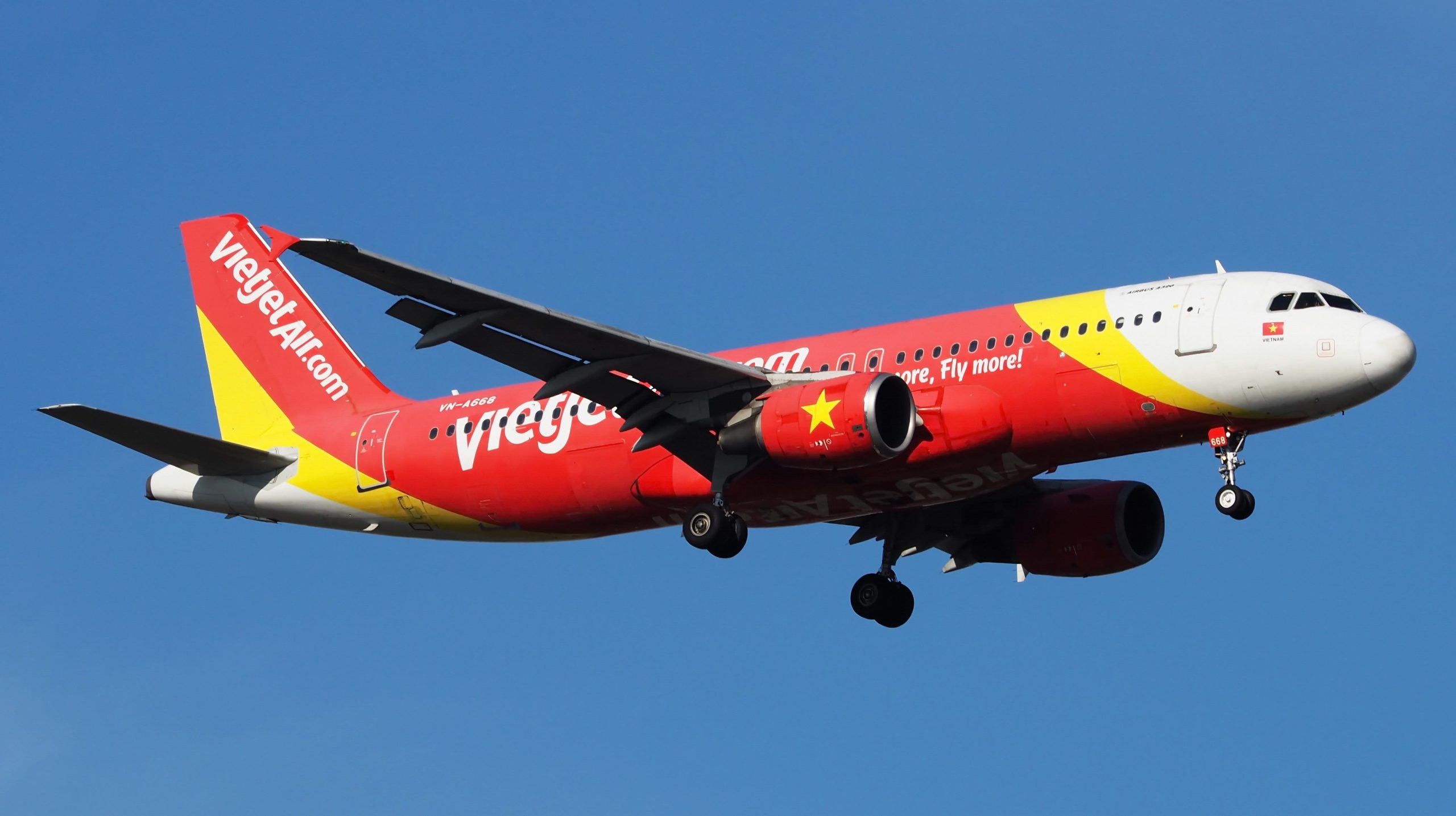 VietJet ajoute 2 Airbus A320 à loués humides au milieu d'une vague de trafic de vacances