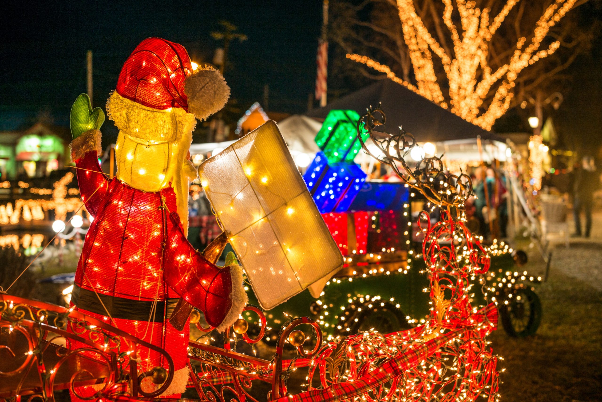 Cette petite ville est l'endroit le plus sous-estimé pour passer Noël en Amérique