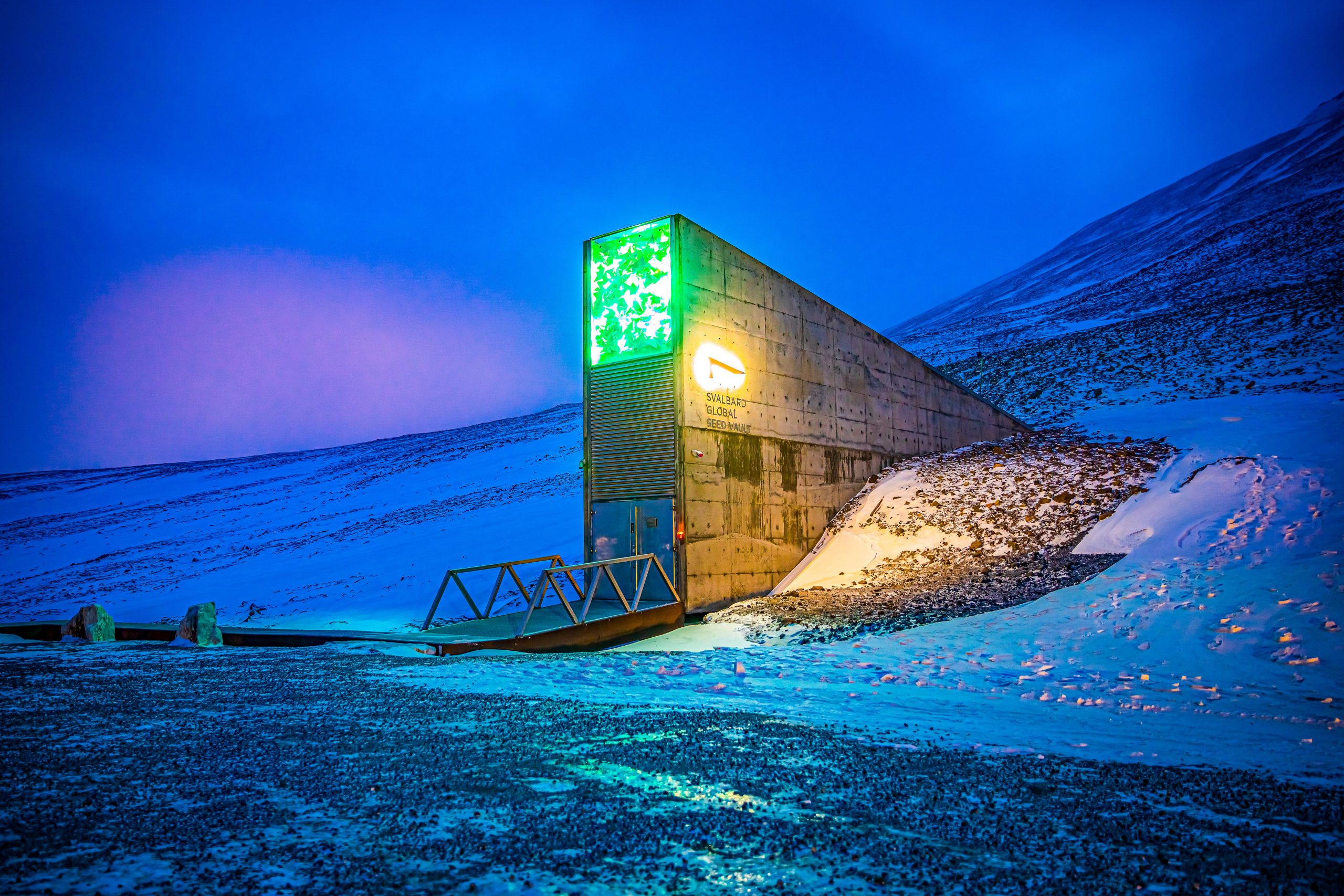 Lo que tiene la bóveda del "Doomsday" del Ártico hecho por el hombre tiene dentro