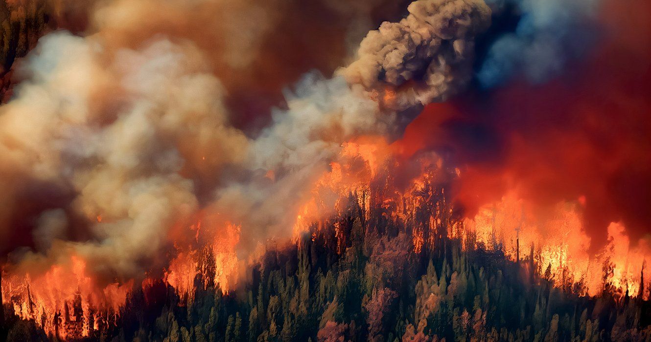 O incêndio da linha da Califórnia cresce para mais de 21.000 acres, forçando as evacuações