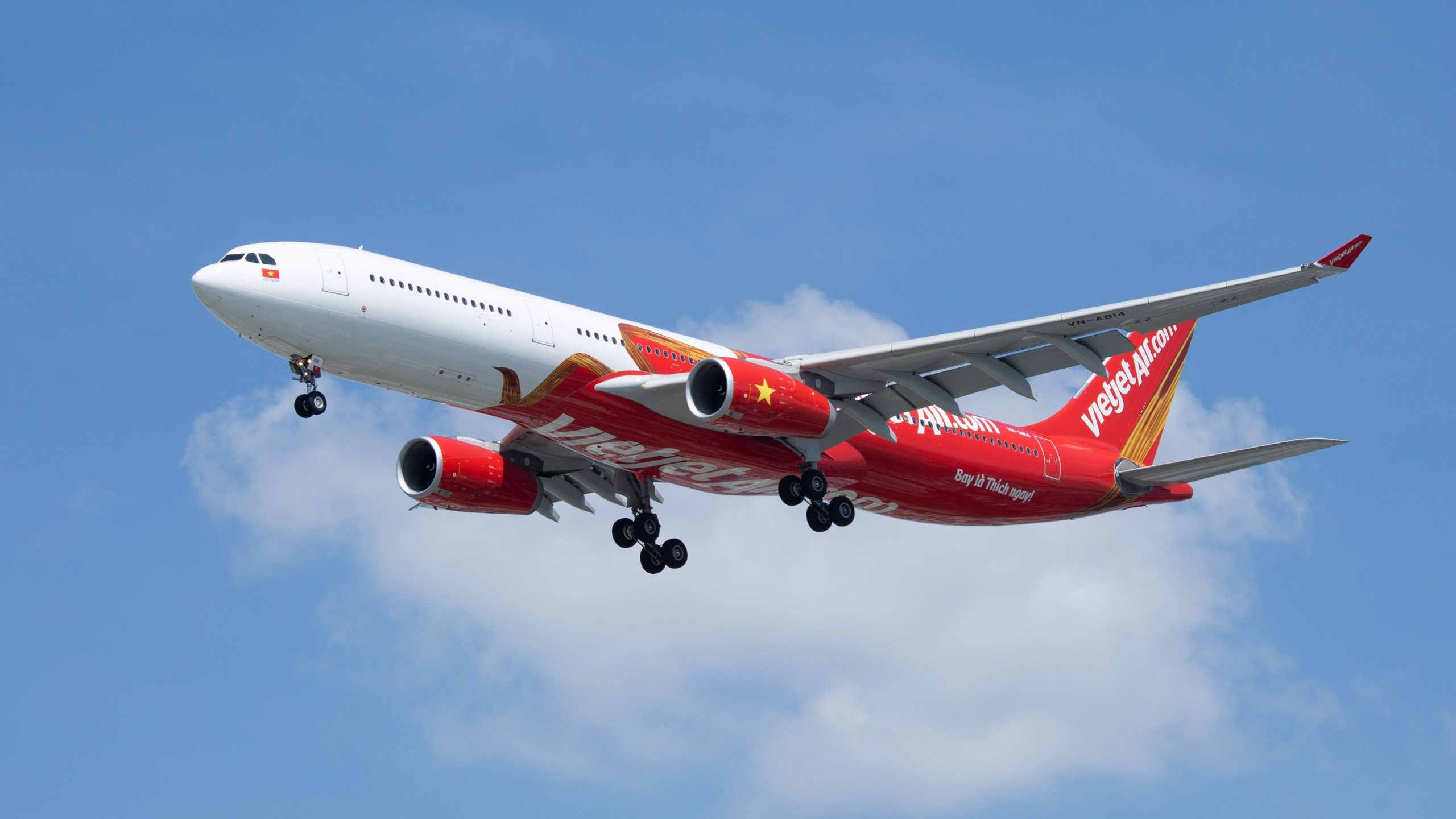 Vietjet lança a Airbus A330s de Hanói a Melbourne