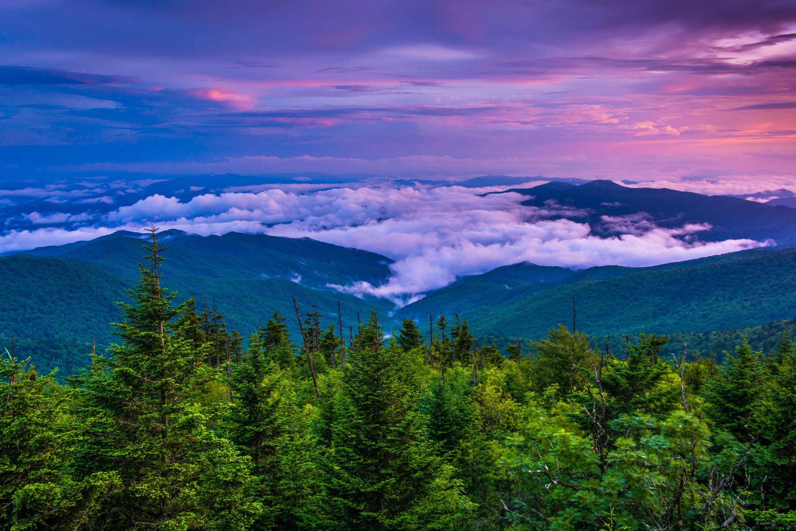 Personne ne peut trouver ce lac Secret Great Smoky Mountains