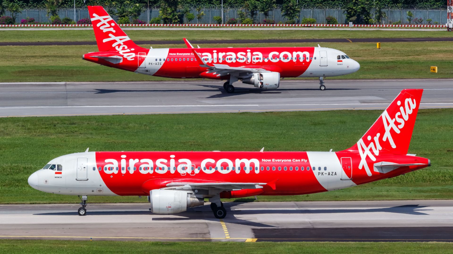 AirAsia registra 20 años en el aeropuerto de Singapur Changi