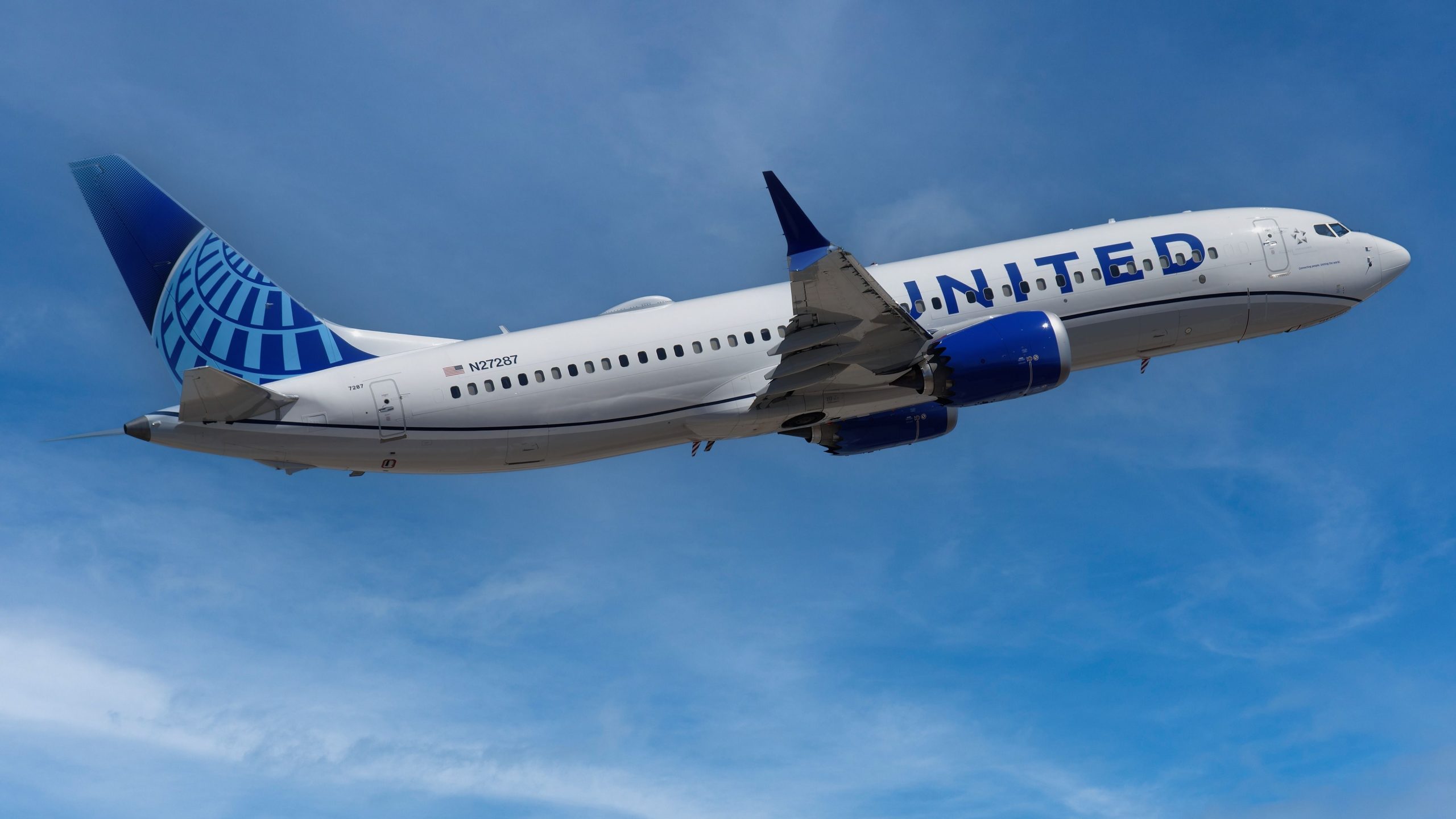 United Airlines Boeing 737 Max 8 revient au service près de 4 mois après l'excursion de la piste à Houston