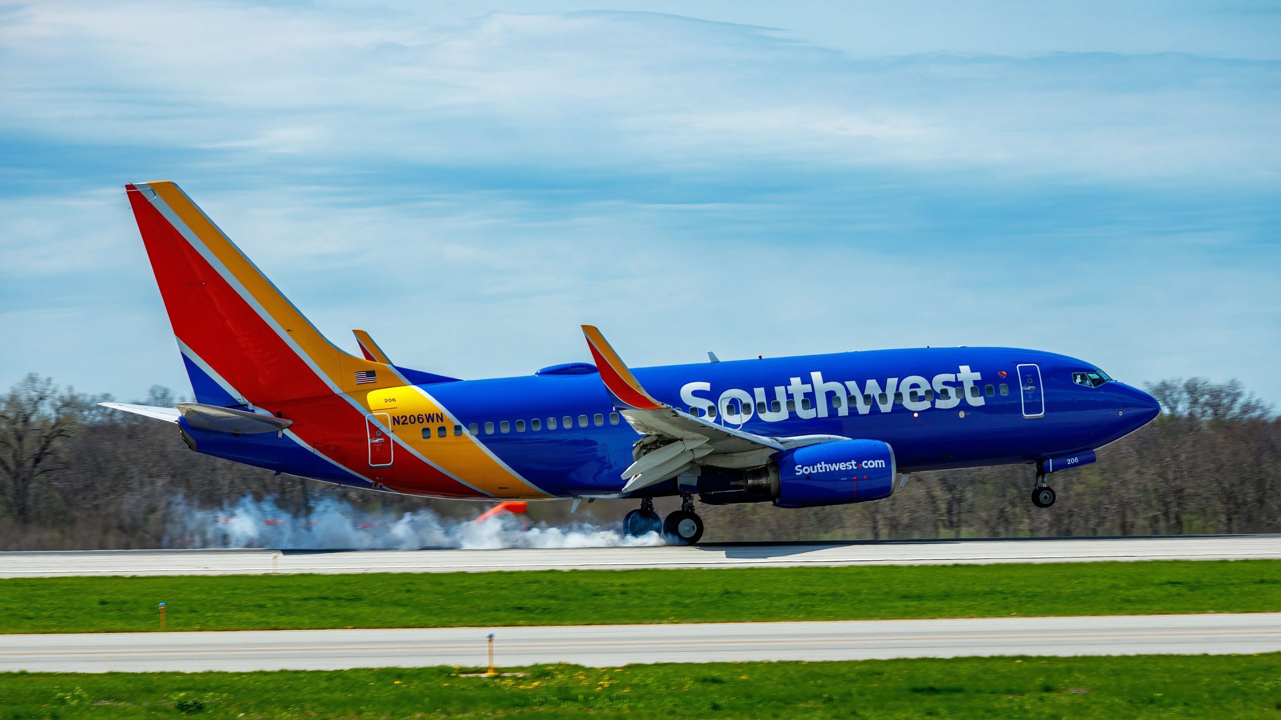 A Southwest Airlines lutam aquece quando Elliott passa 10% de limiar