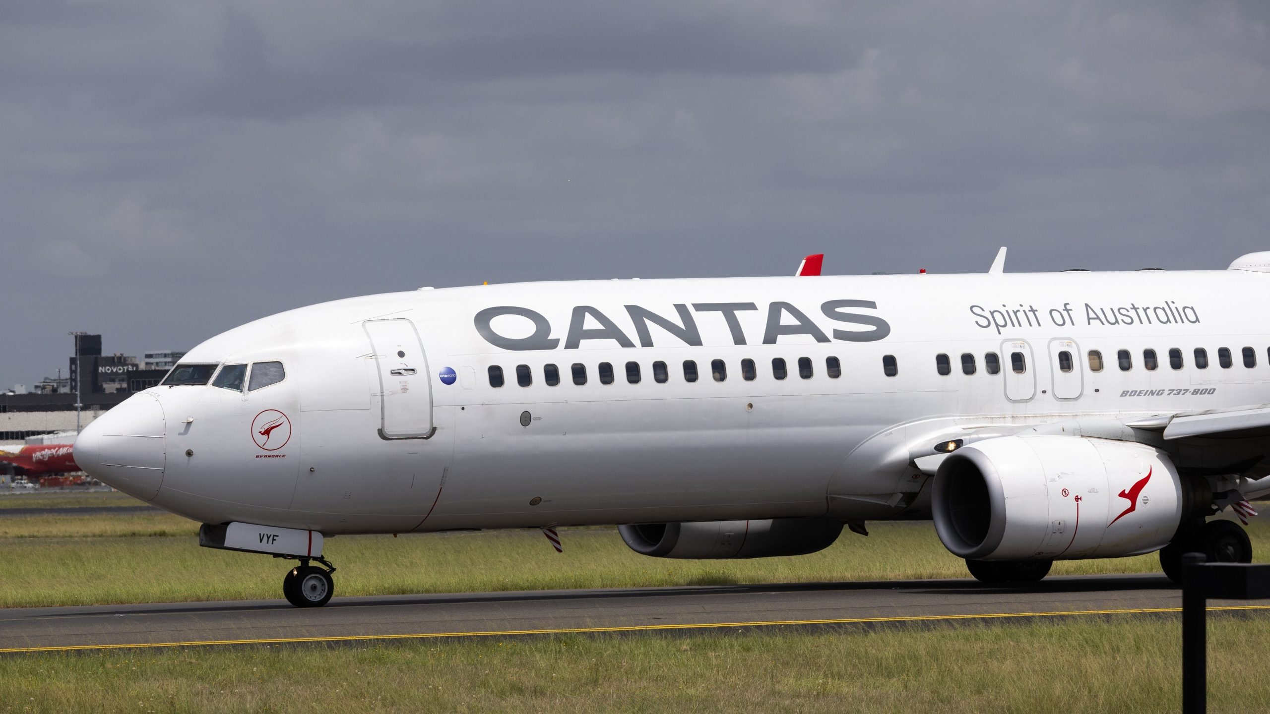 Qantas para aumentar a eficiência de combustível com as pontas de asa Scimitar Scimitar Boeing 737