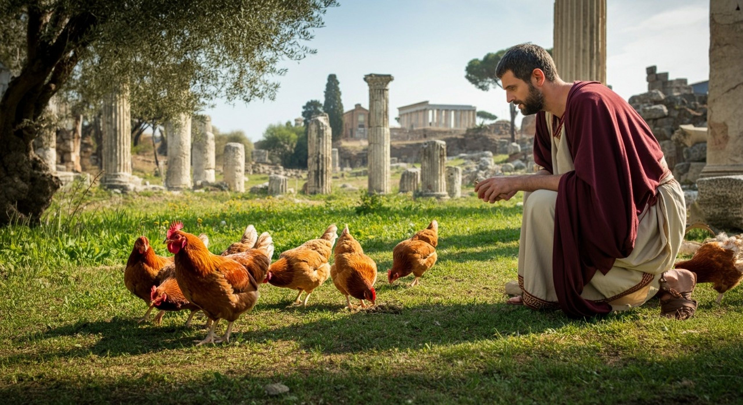 Pourquoi les poulets sacrés ont décidé des questions les plus importantes de la Rome ancienne