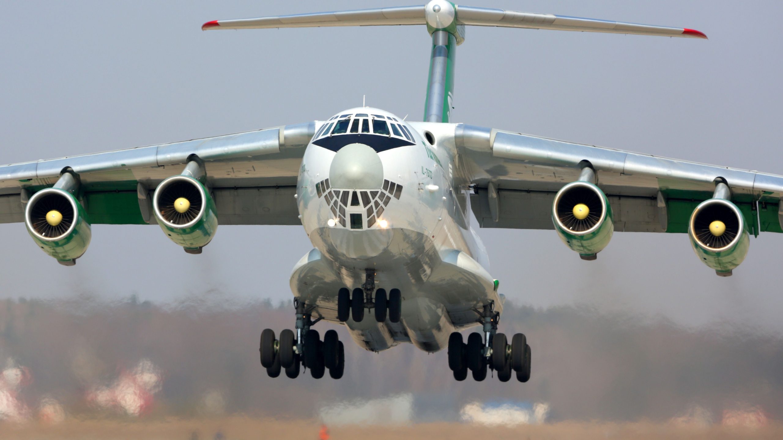 Ilushin IL-76 modificado que se elimina del almacenamiento después de 17 años