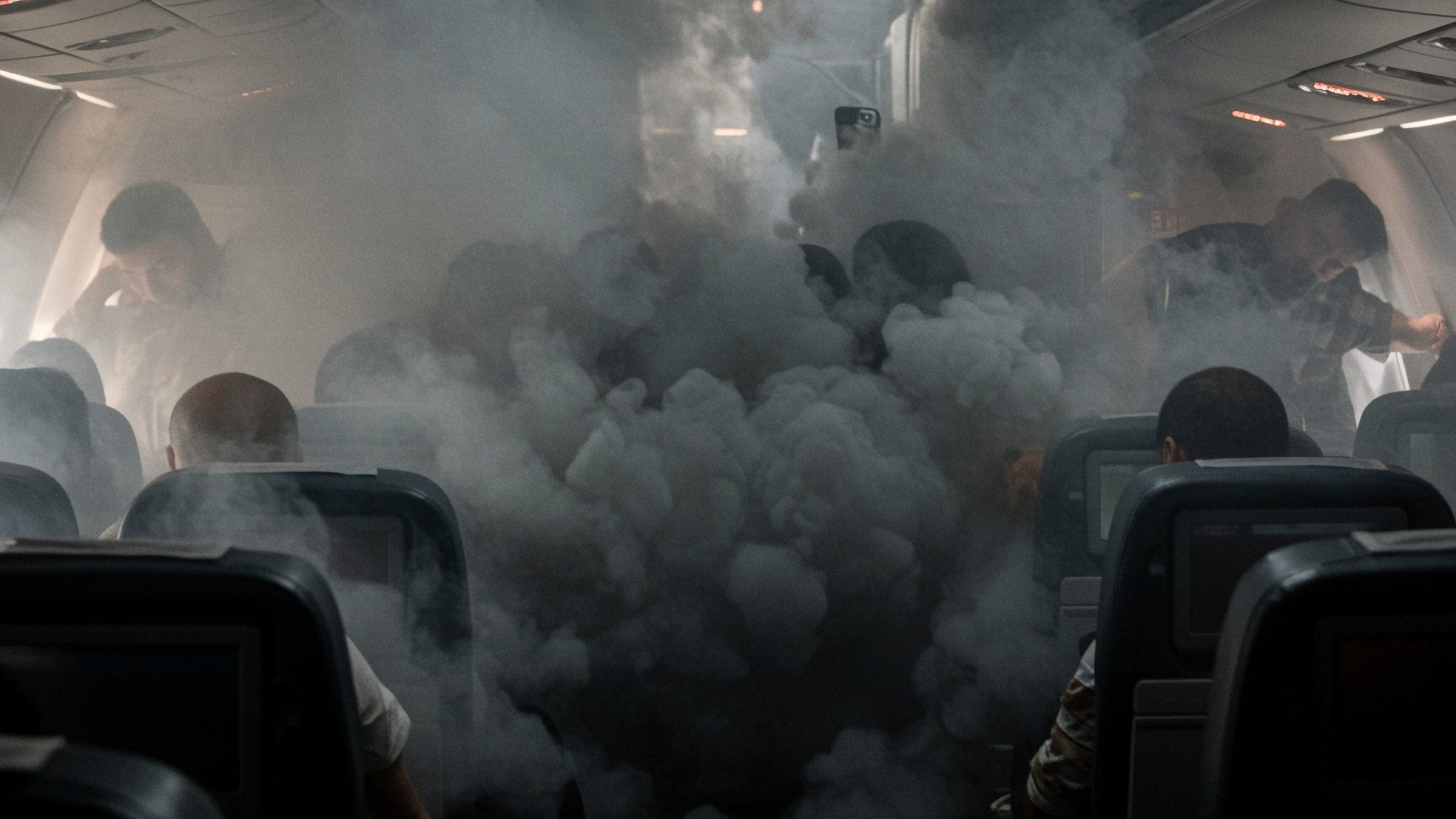 Atlanta: effrayer à bord du vol delta après que la fumée engloutit la cabine immédiatement après le décollage, provoquant un atterrissage d'urgence