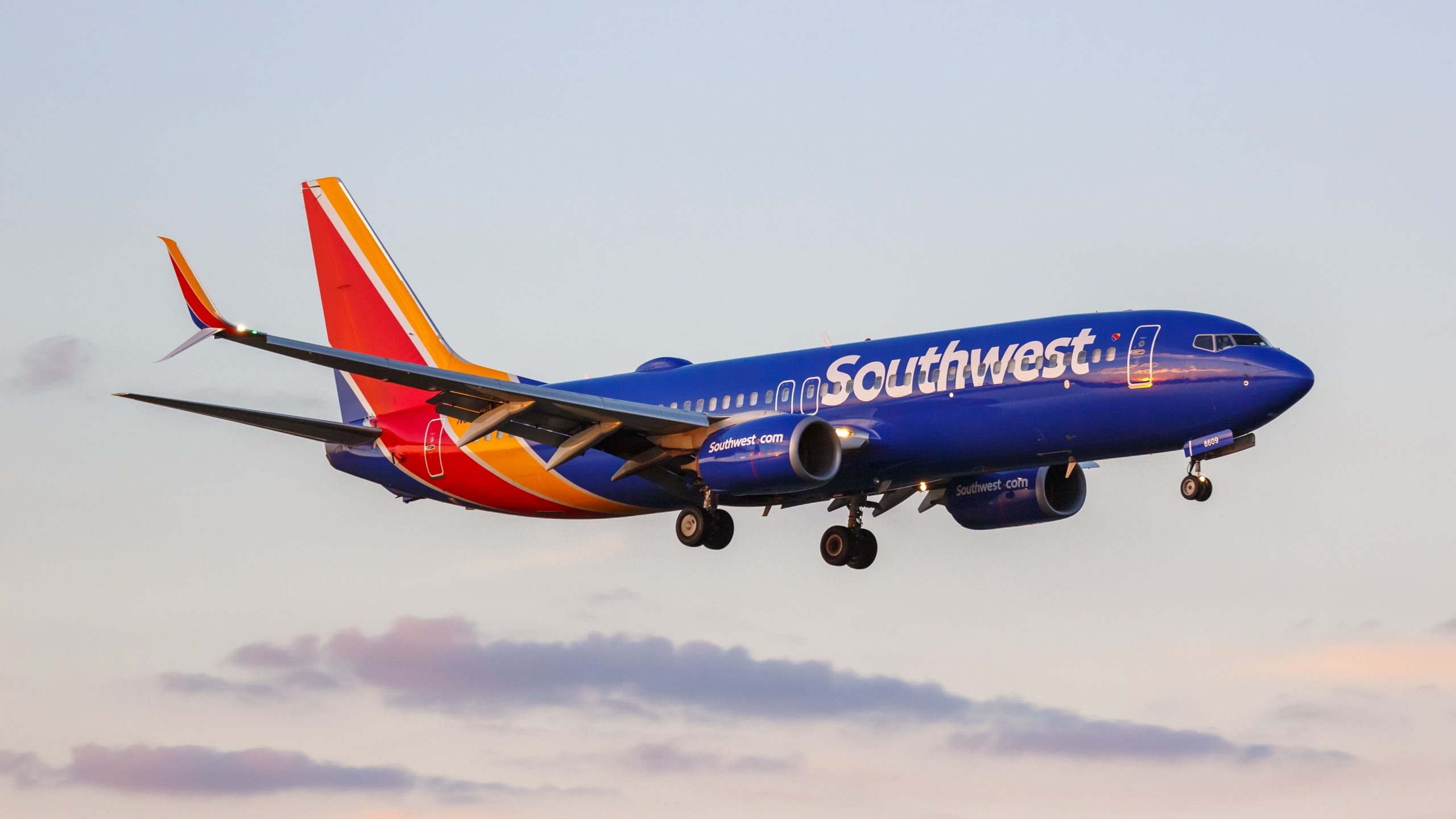 Southwest Airlines llega al acuerdo de venta de arrendamiento de venta para 36 de su Boeing 737-800s