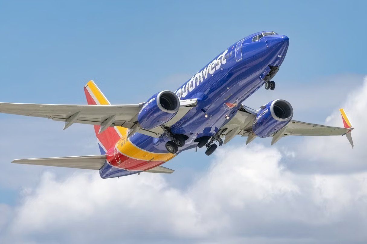 Le vol de Southwest Airlines est retardé après les bandes de passagers nus et demande à être décroché