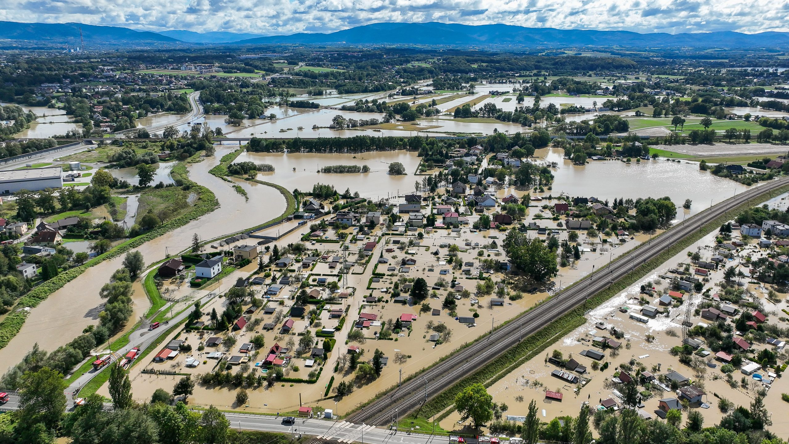 Le changement climatique a joué un grand rôle dans les inondations récentes d'Europe