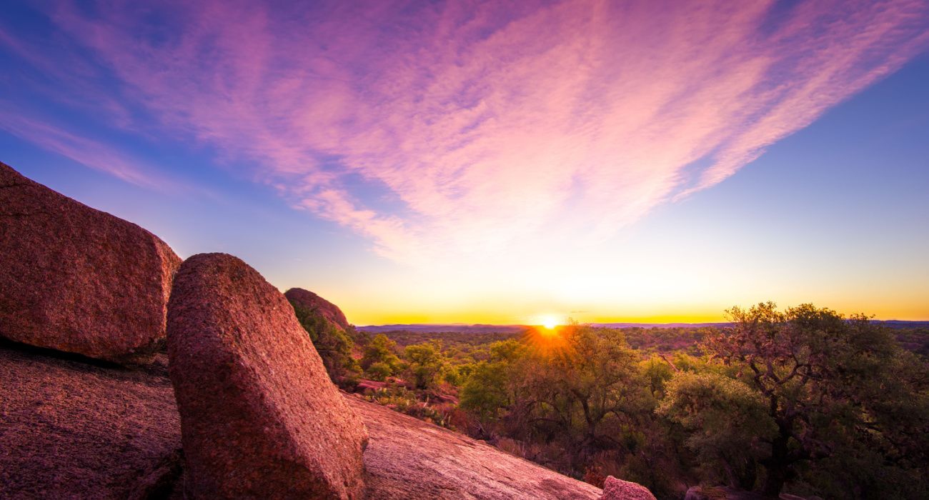 C'est le parc d'État le moins visité au Texas et il abrite un gouffre