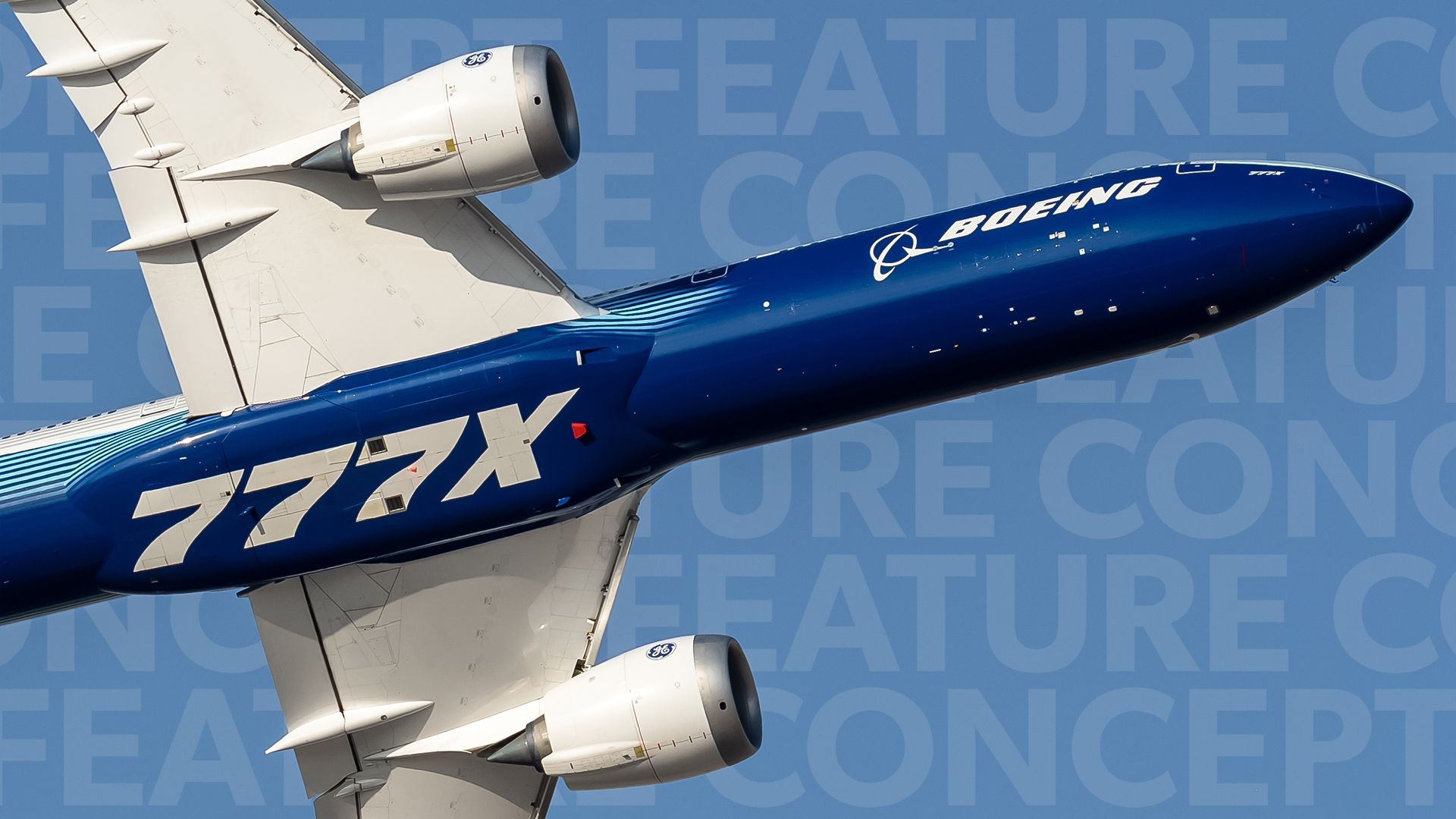 La fonction conceptuelle Boeing 777X qui n'a jamais été développée