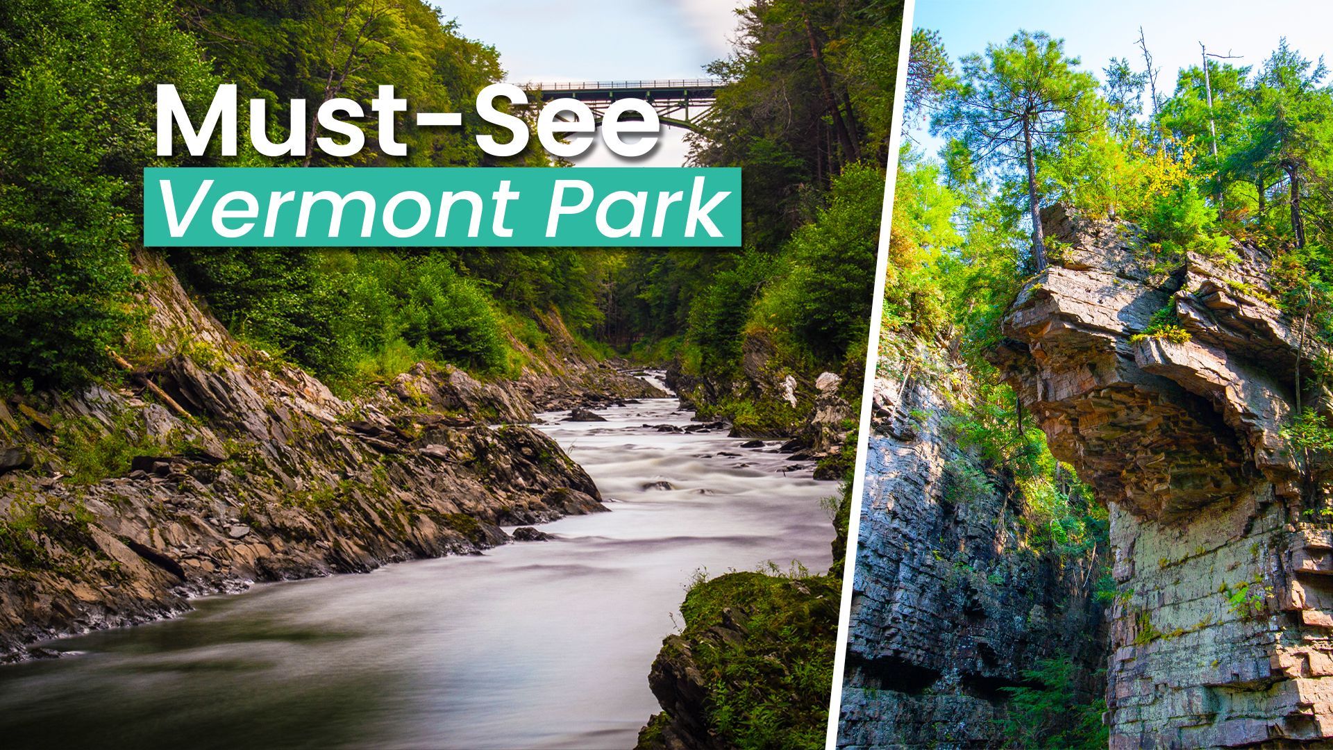 El "Gran Cañón" de Vermont se encuentra en uno de los parques estatales más subestimados de Nueva Inglaterra