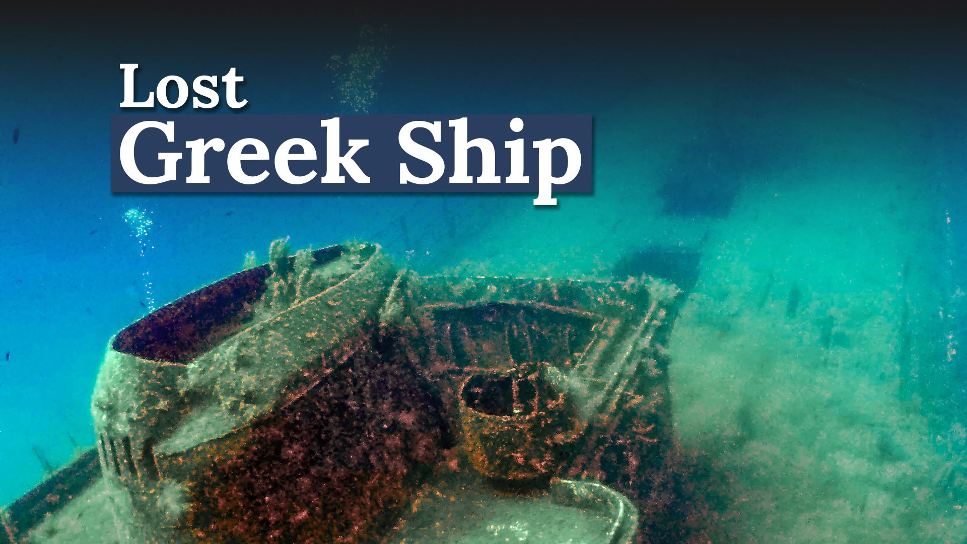 El "Titanic" de Grecia reveló un raro descubrimiento casi 80 años después de hundirse