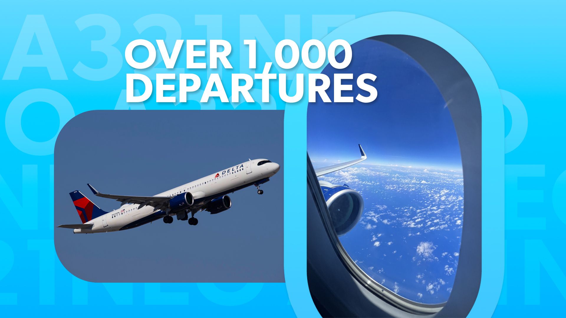 Ce hub de Delta Air Lines provient de ses vols Airbus A321neo