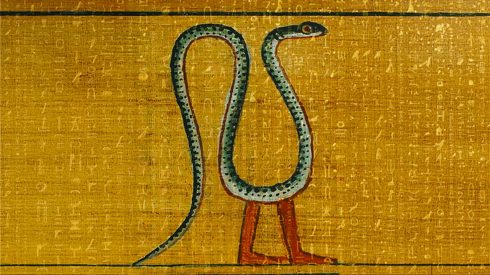 Ce dieu égyptien antique inhabituel pourrait être juste un «serpent aux jambes», mais il était considéré comme un démon redoutable