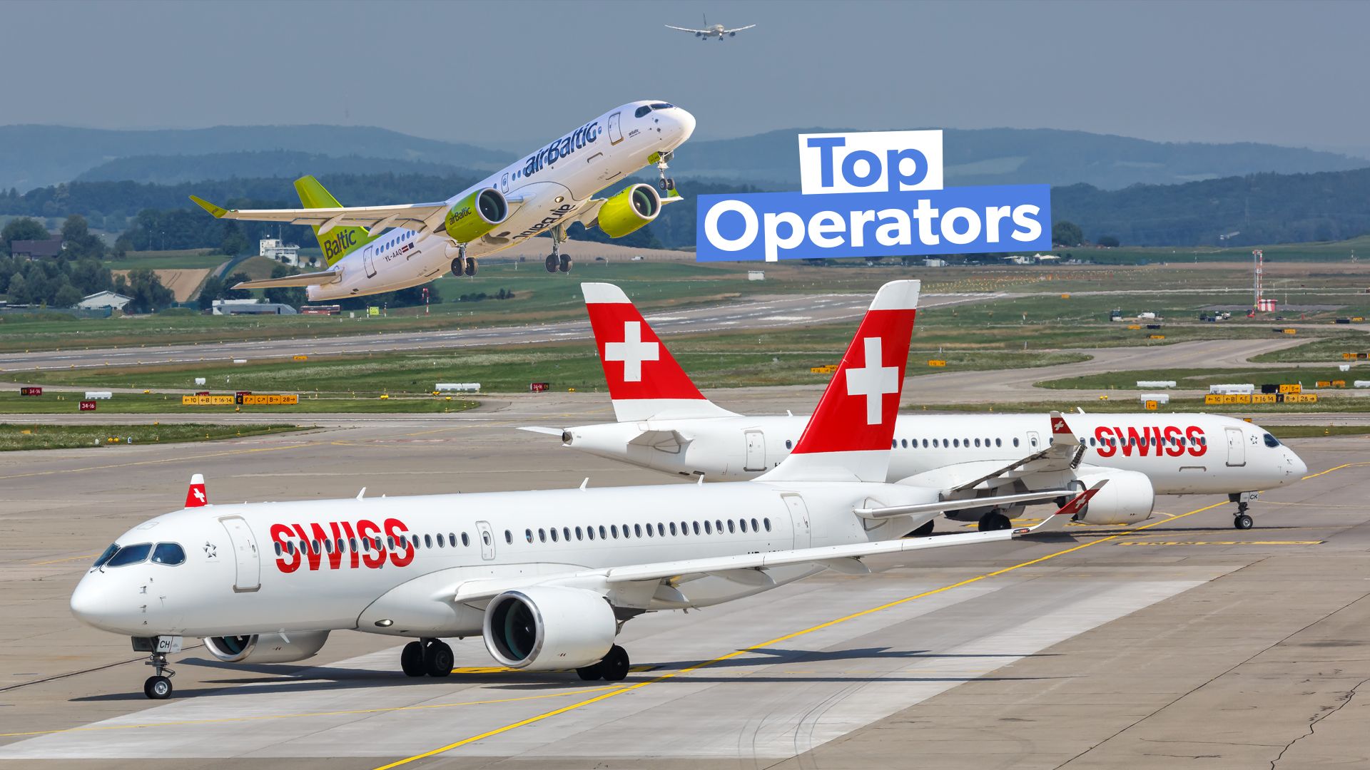 Top 5: estes são os principais operadores da Airbus A220 da Europa