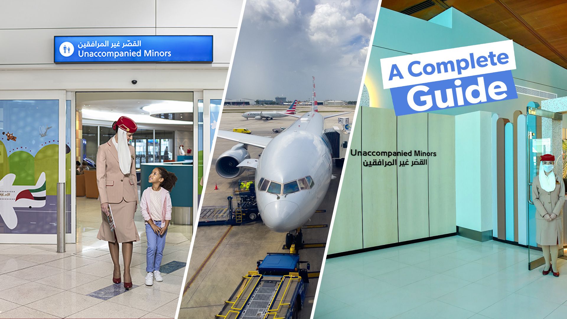 Enfants non accompagnés sur les vols: ce que vous devez savoir