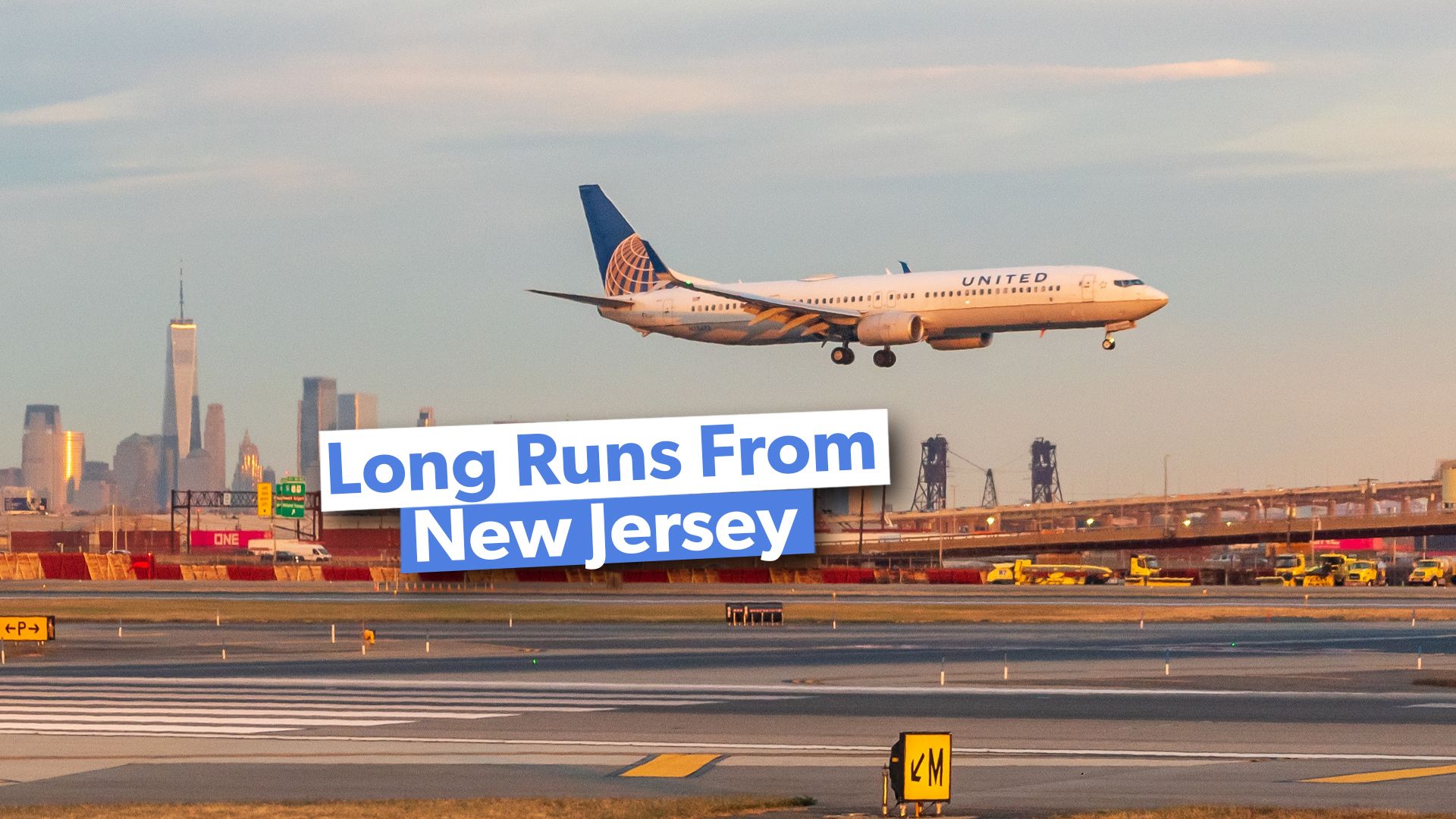 Las 10 rutas Boeing 737-900er más largas de United Airlines de Newark