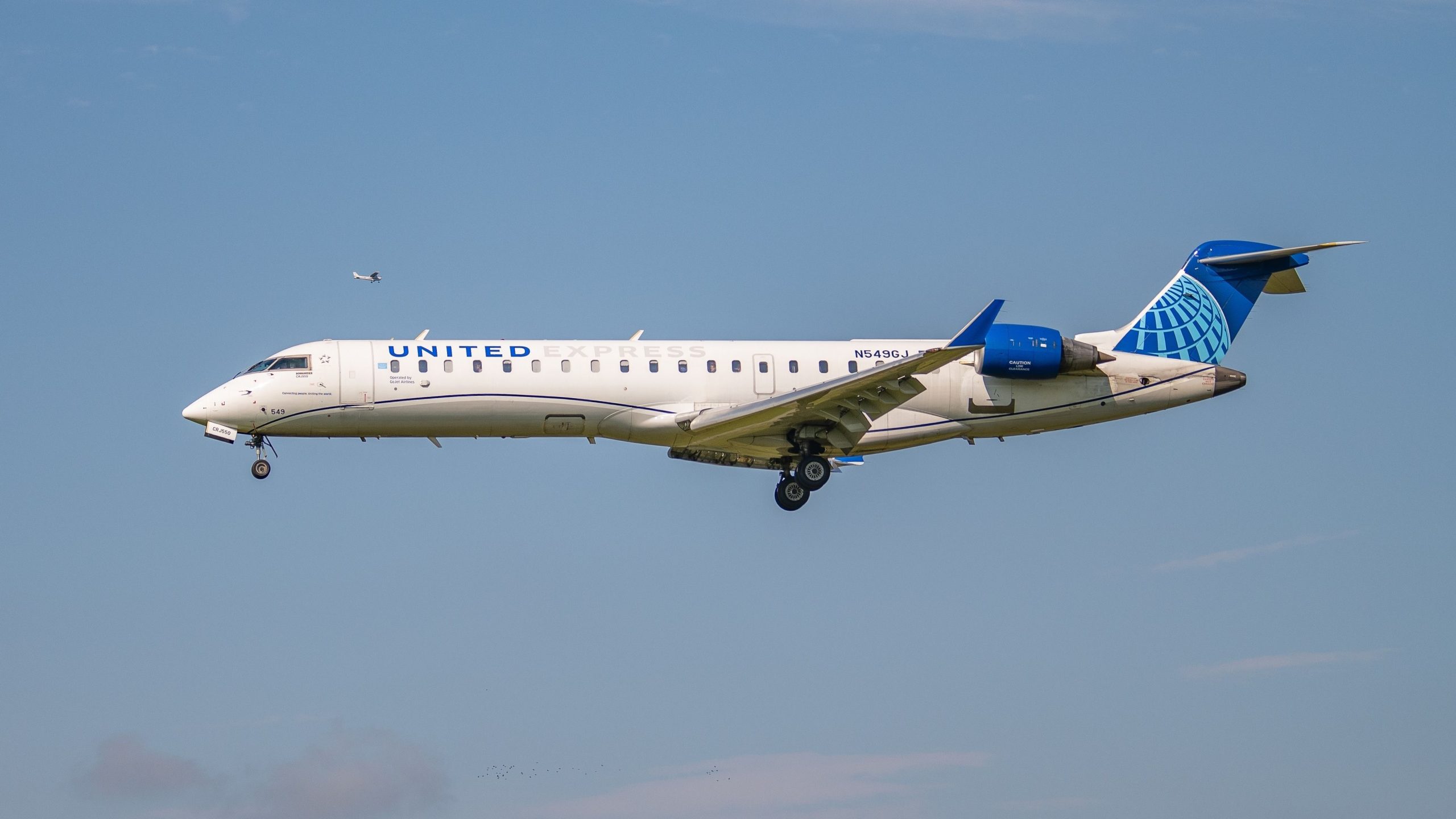 La FAA investiga la despresurización de United Airlines Bombardier CRJ550