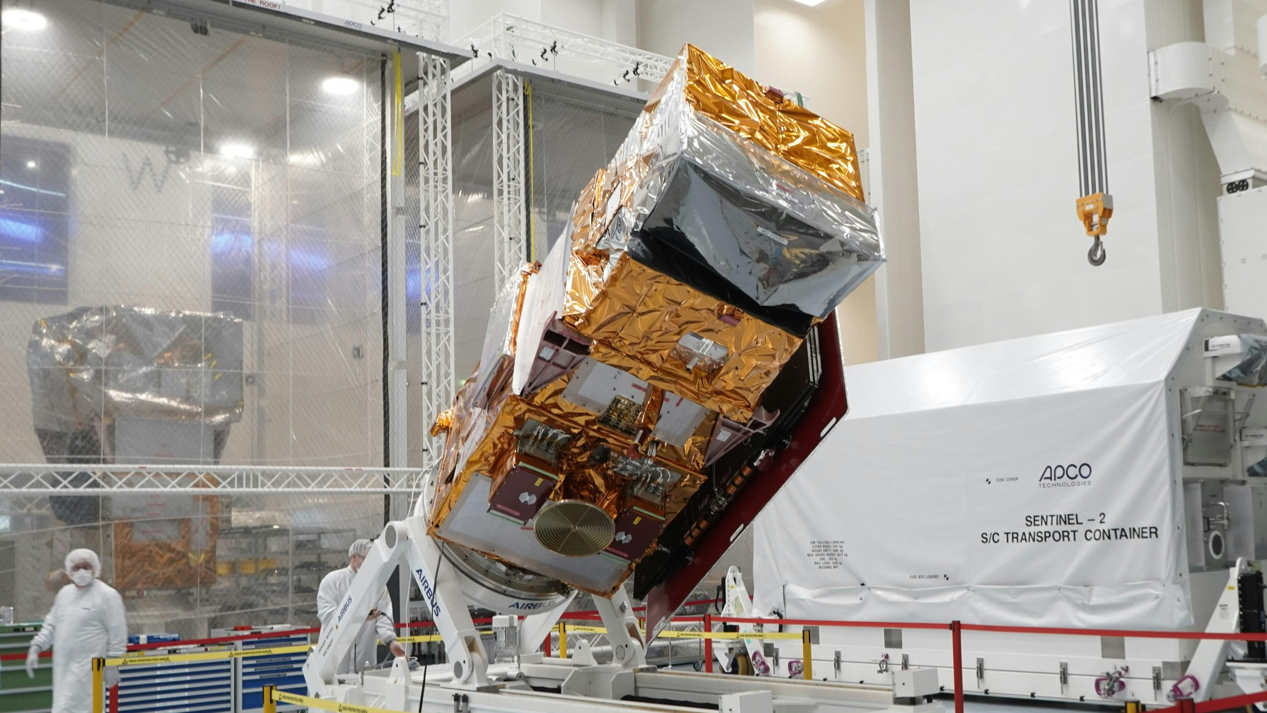 Airbus lance Sentinel 2C Earth Observation Climate Satellite