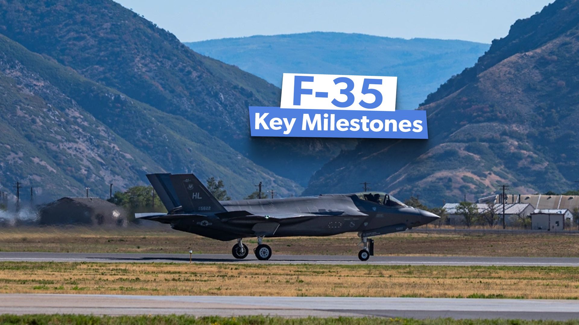 Marcos-chave no programa F-35 Lightning II
