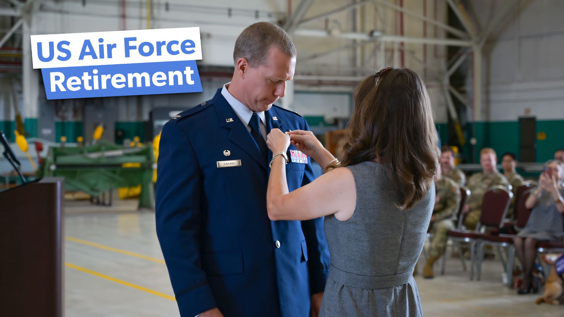 Expliquée: Le graphique de la retraite américaine de l'Air Force