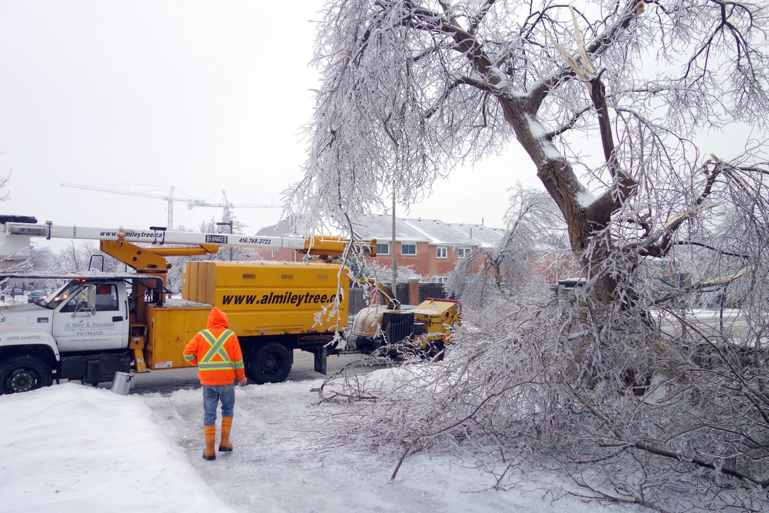 A tempestade de gelo sem precedentes mergulha partes do Canadá na escuridão: as autoridades alertam sobre as quedas de energia generalizadas e condições perigosas de viagem