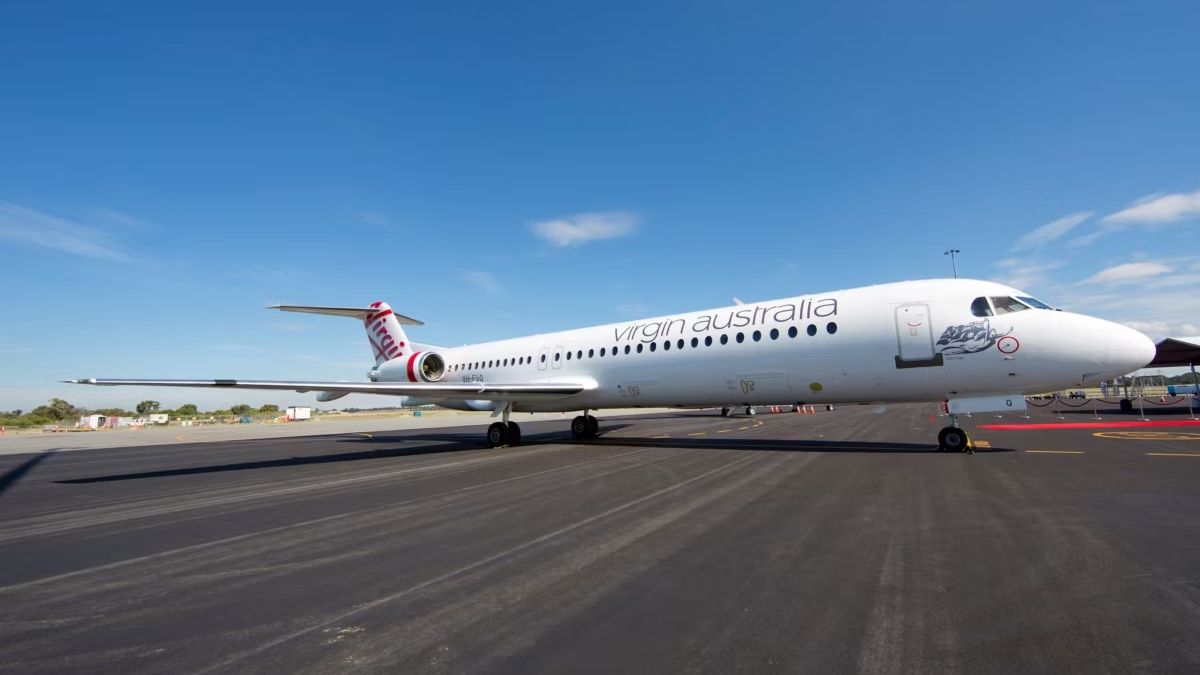 Virgin Australia Aerolíneas regionales que consideran Embraer E190-E2 o Airbus A220 para reemplazar Fokker 100 Aviones