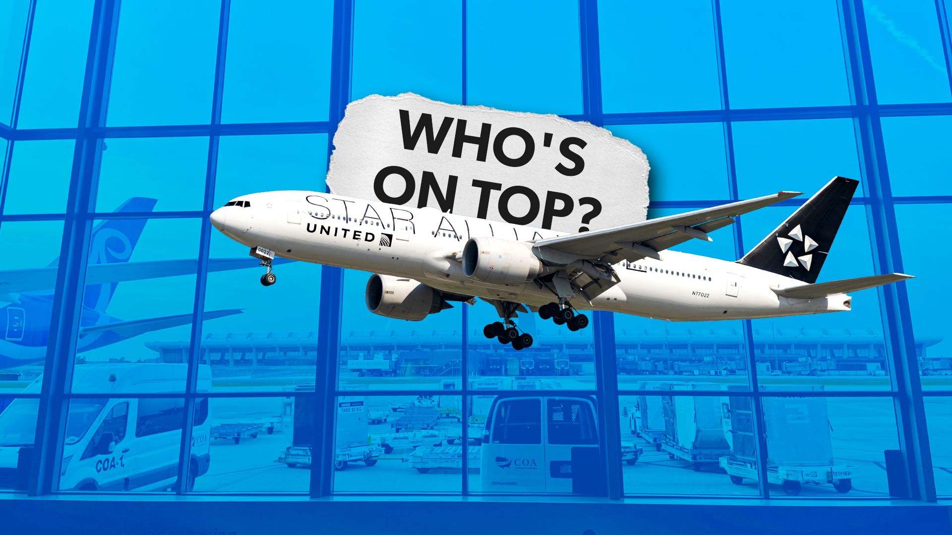 Las 5 aerolíneas más grandes de Washington Dulles por cuota de mercado