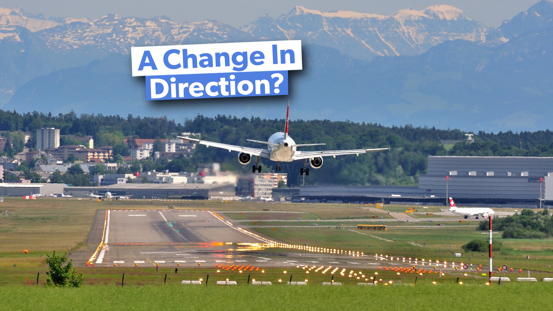 Por qué las pistas del aeropuerto a veces se vuelven a numerar