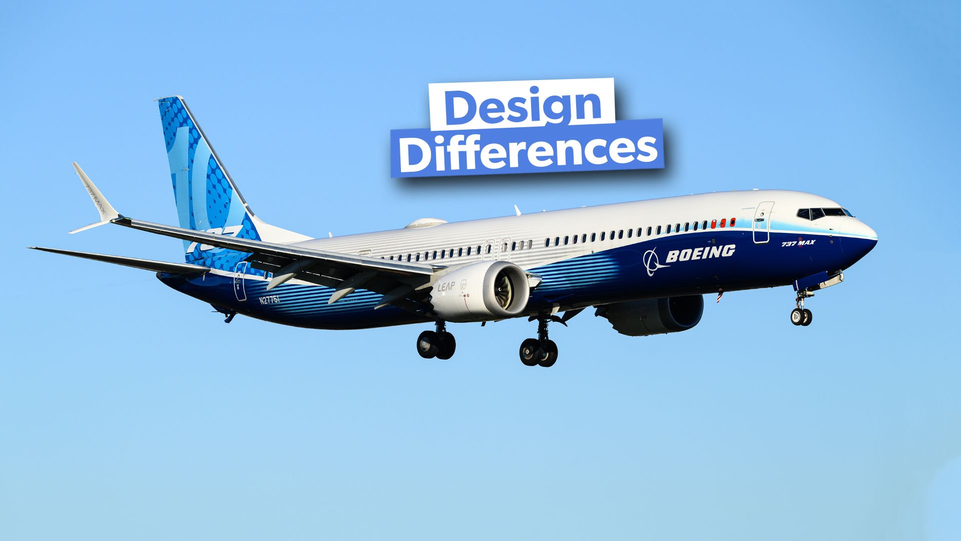 Por que o Boeing 737 Max tem suportes mais altos