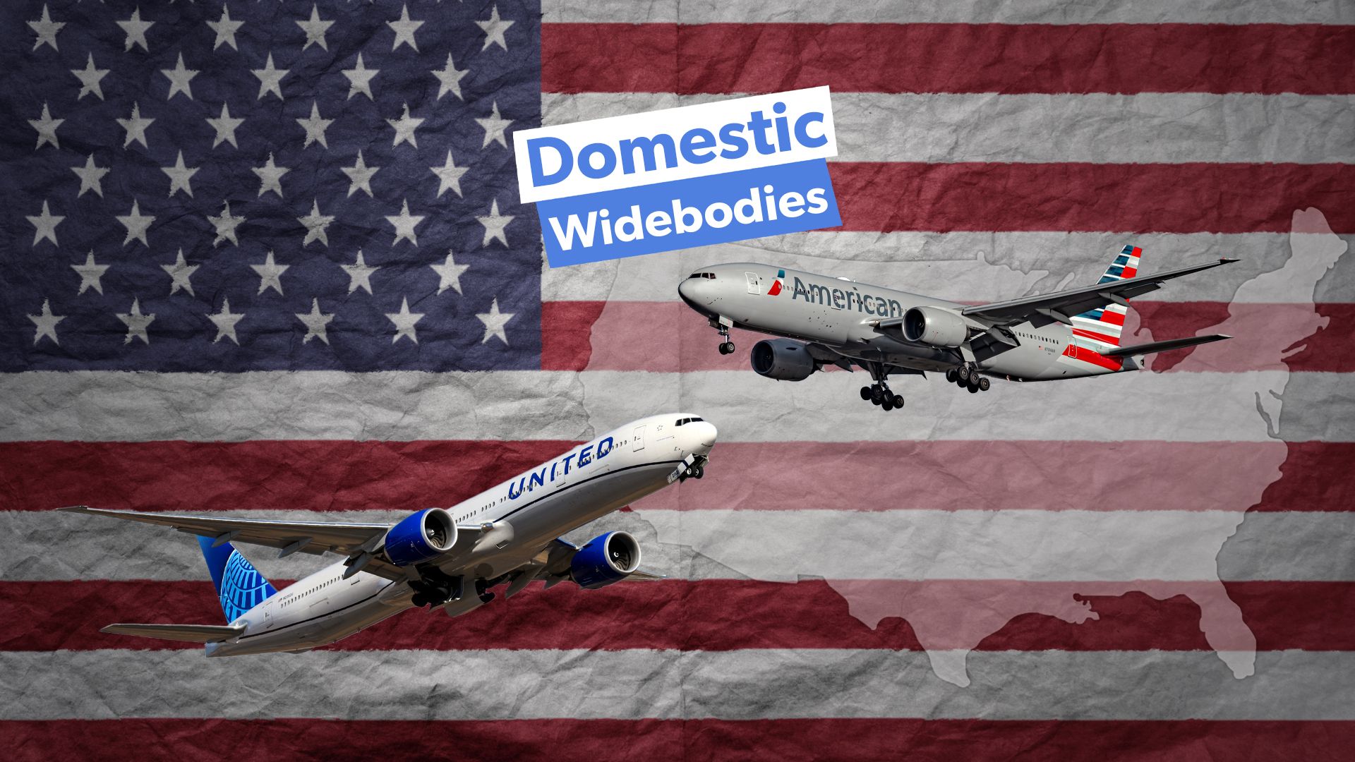 Widebodies à gogo: 5 routes transcontinentales américaines qui comportent souvent des jets jumeaux