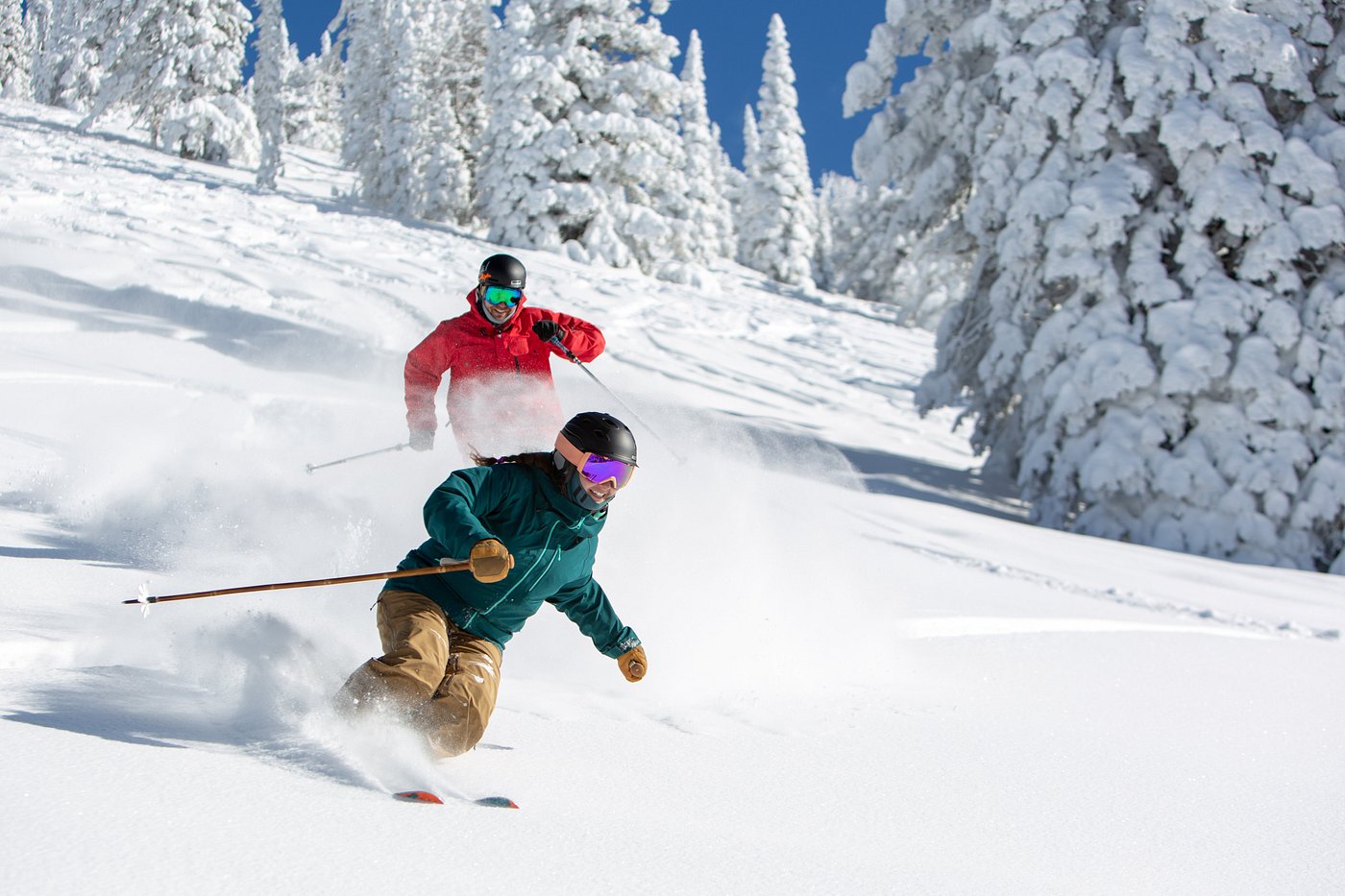 Polvo de champán: tenga una Navidad blanca en estas estaciones de esquí de EE. UU.