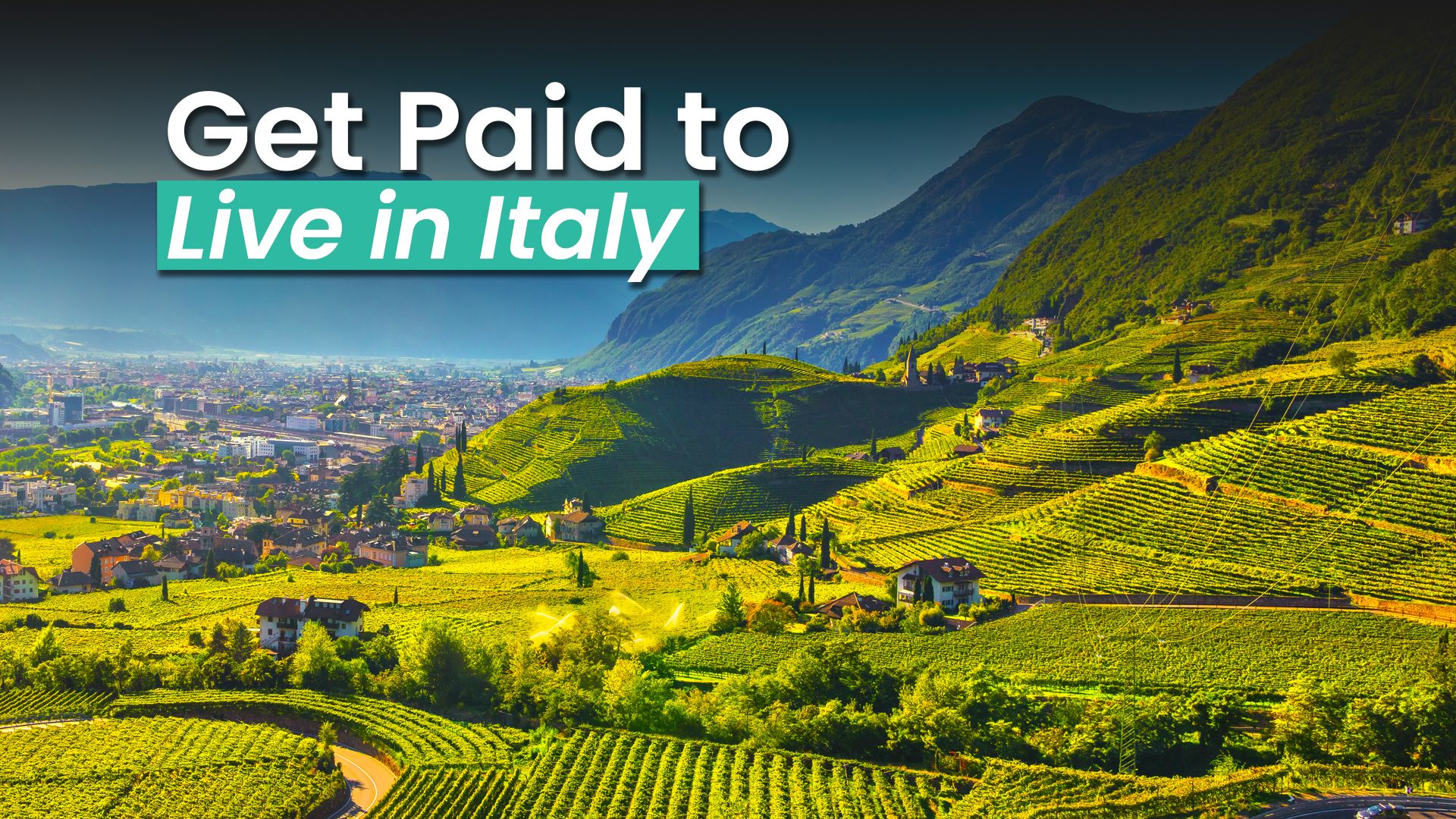 Você pode receber US $ 100.000 para se mudar para a Itália, desde que siga uma regra