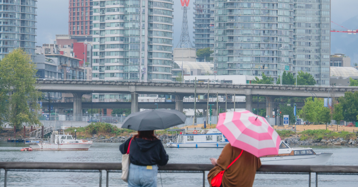 Videos en X show Vancouver se ve completamente irreconocible bajo el agua debido a las fuertes lluvias