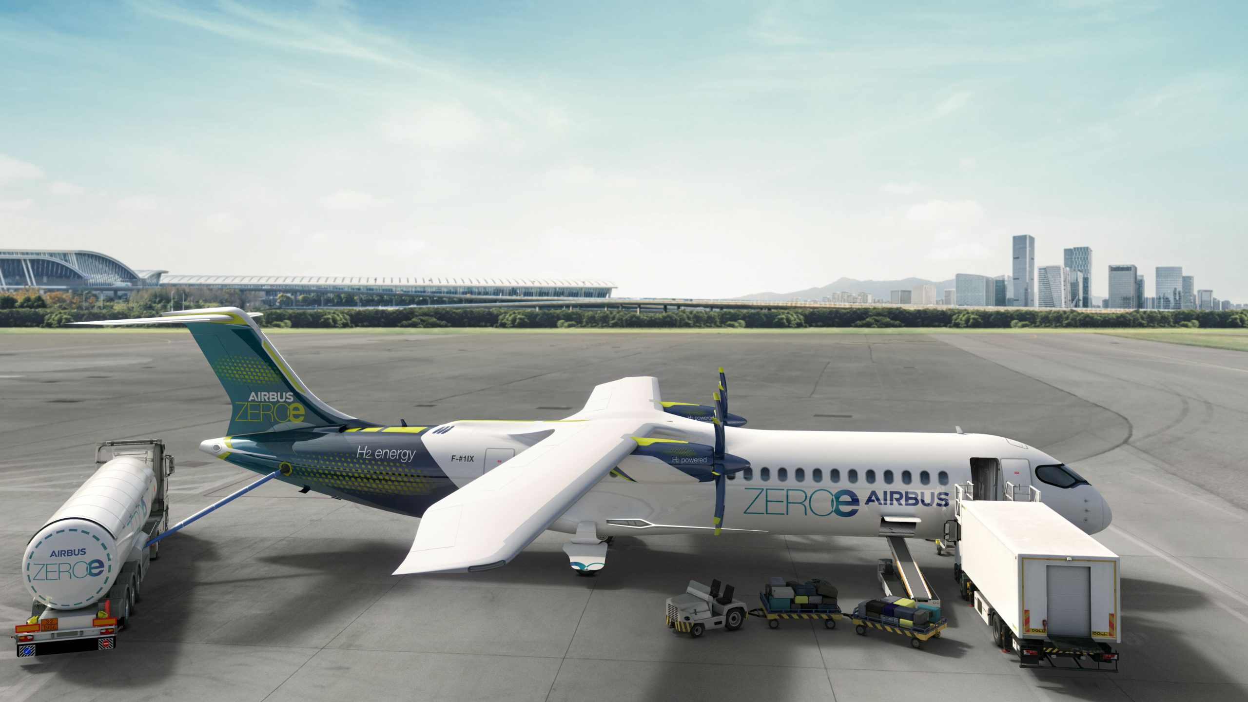 A Airbus faz parceria com as transportadoras escandinavas para aumentar a iniciativa do Hydrogen Hub