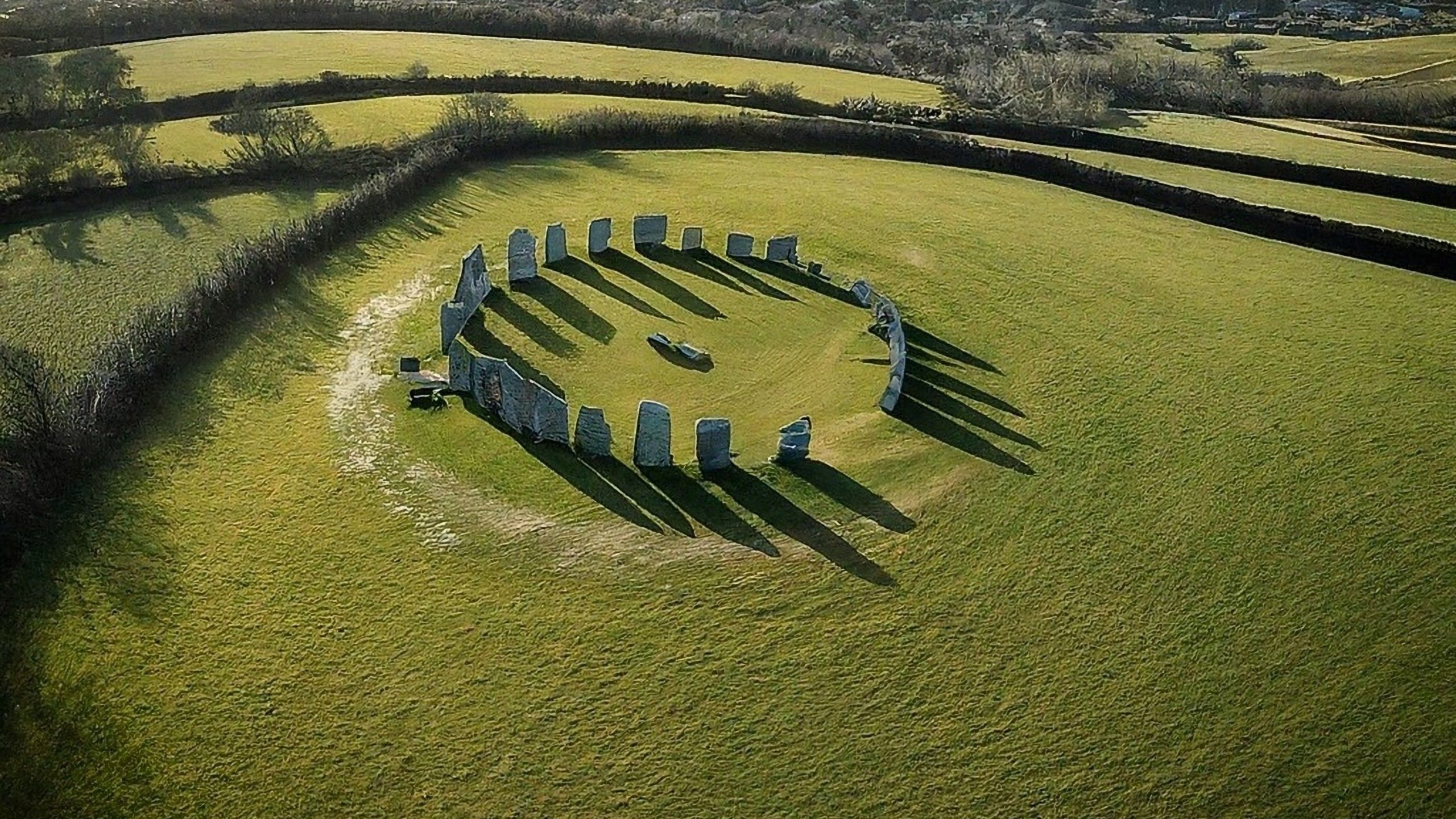 Les archéologues identifient l'ancien cercle de pierre dans le Dorset pour pré