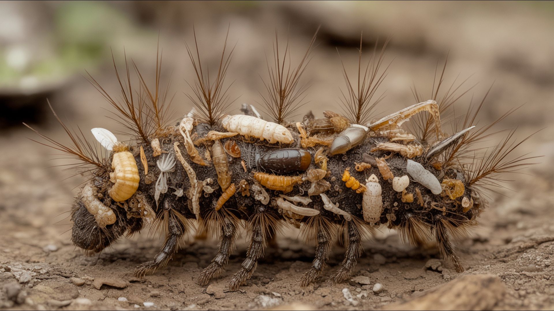 Les nouvelles espèces les plus étranges d'Amérique sont un «collecteur d'os» qui porte le corps de ses victimes