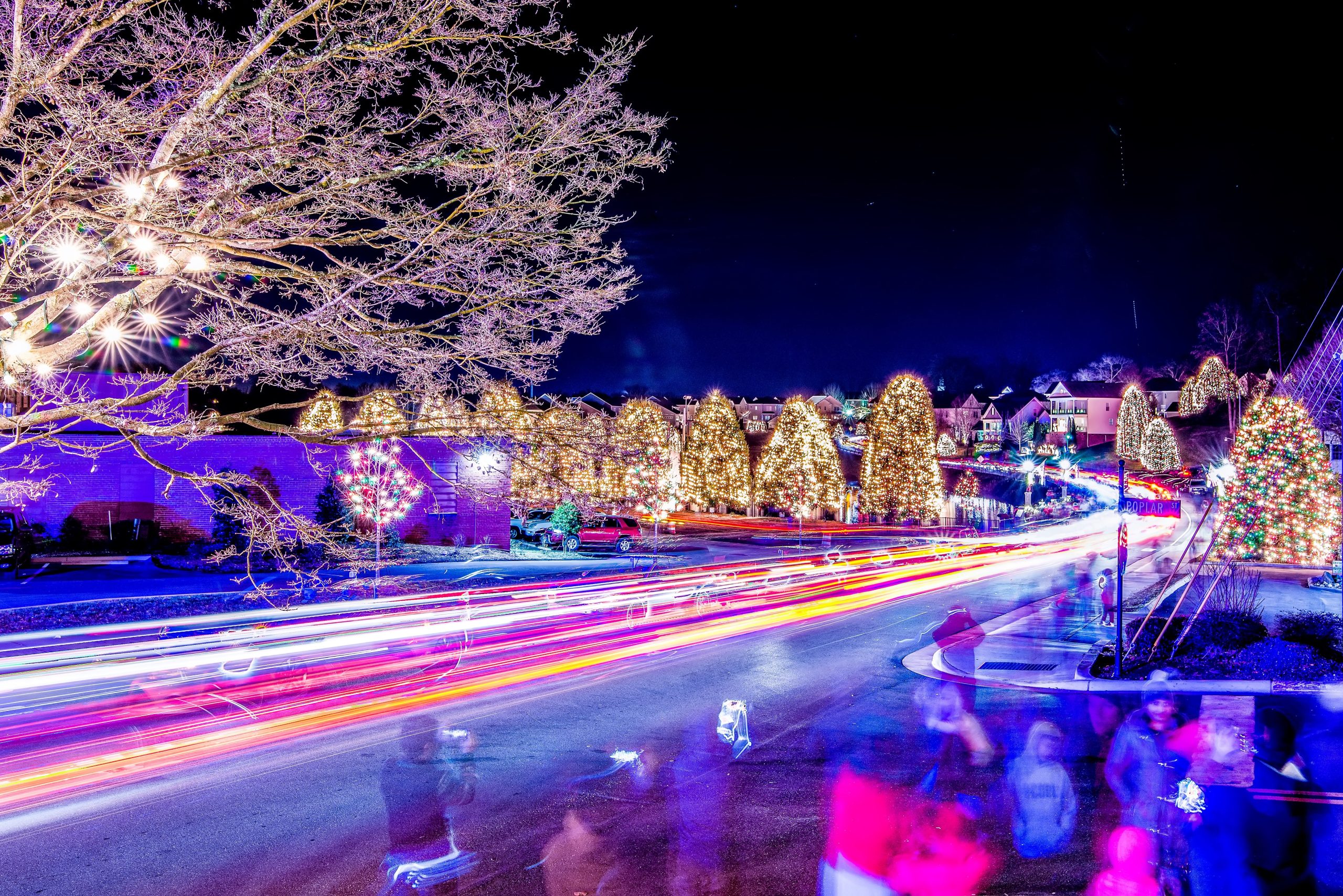 "Christmas Town USA" tem a melhor exibição de férias em toda a América com mais de 375.000 luzes